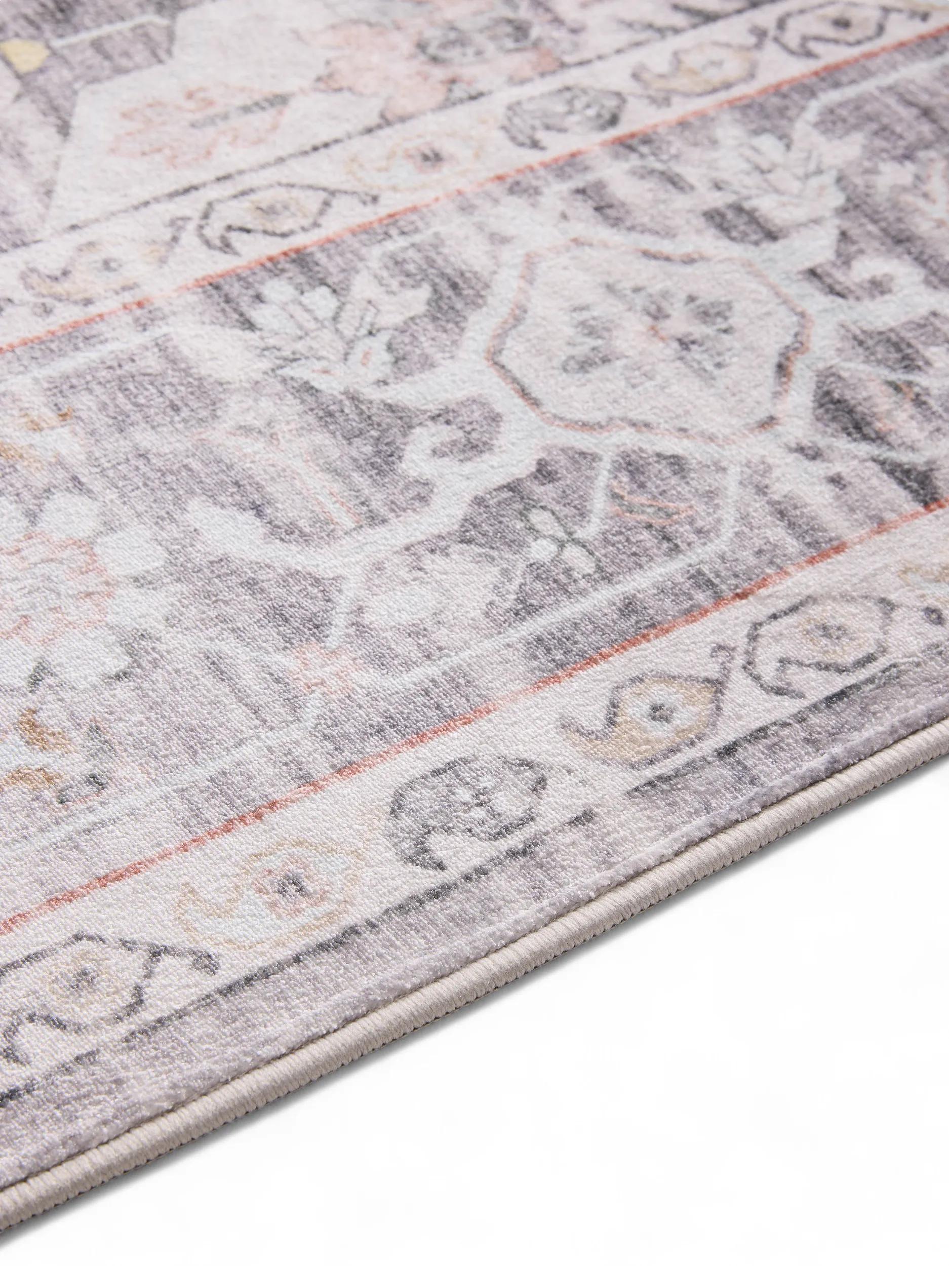 Washable Rug Miray Grey