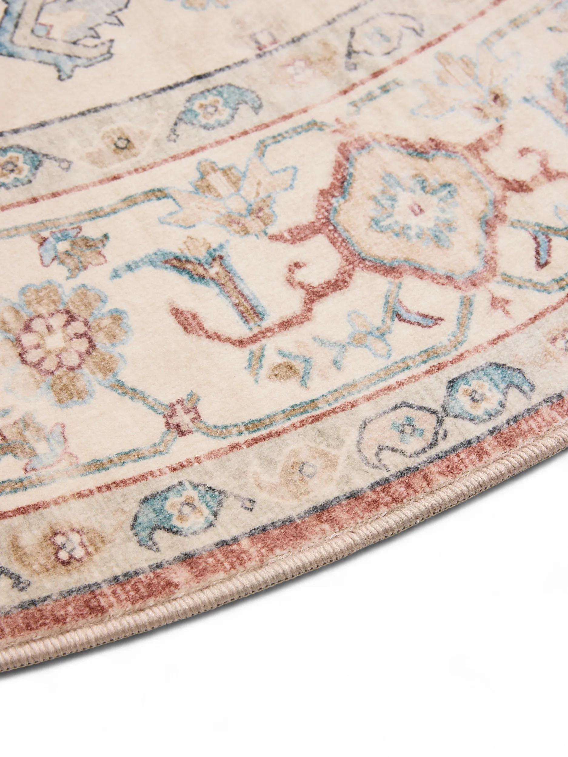 Washable Rug Miray Multicolour/Red