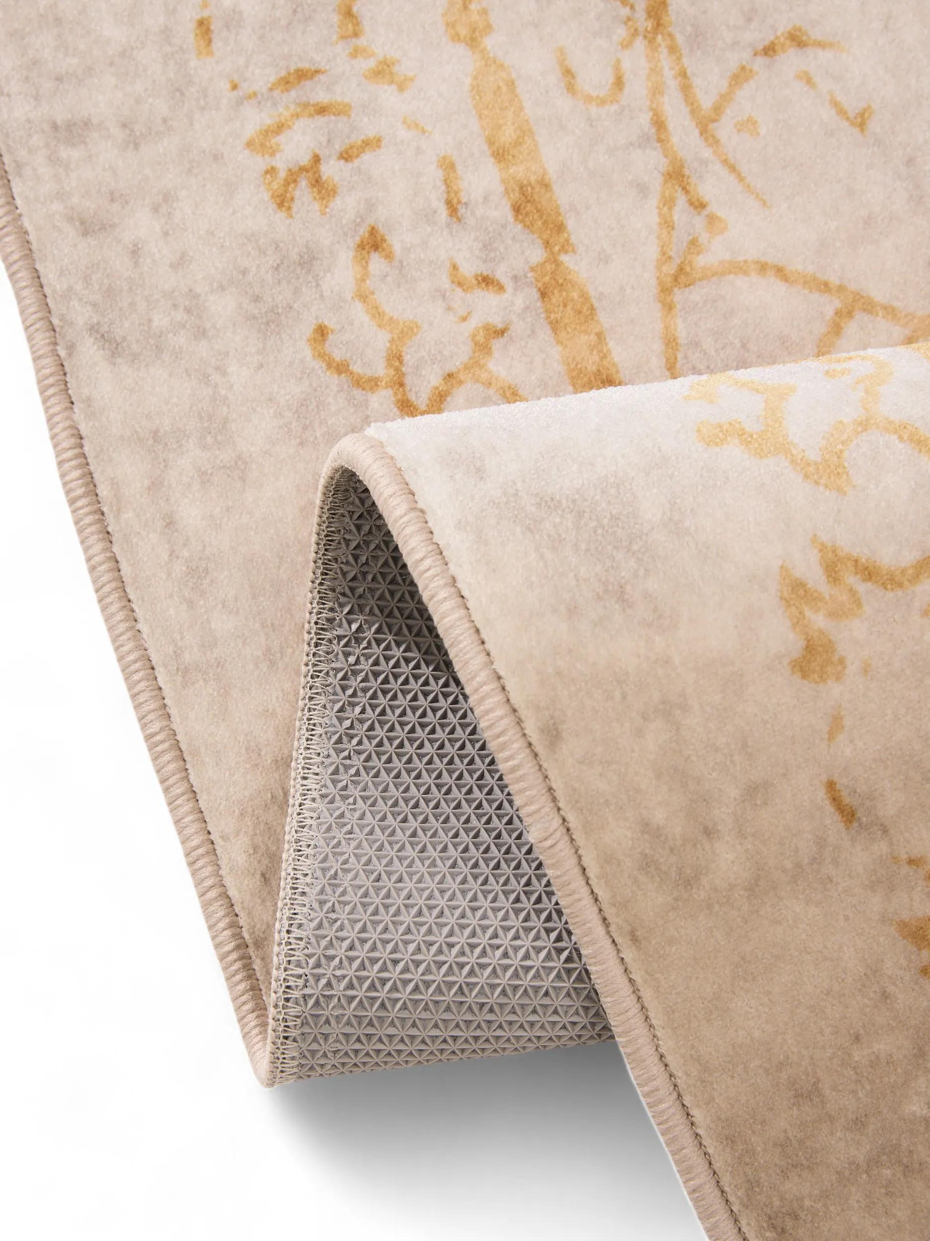 Washable Rug Miray Beige/Yellow