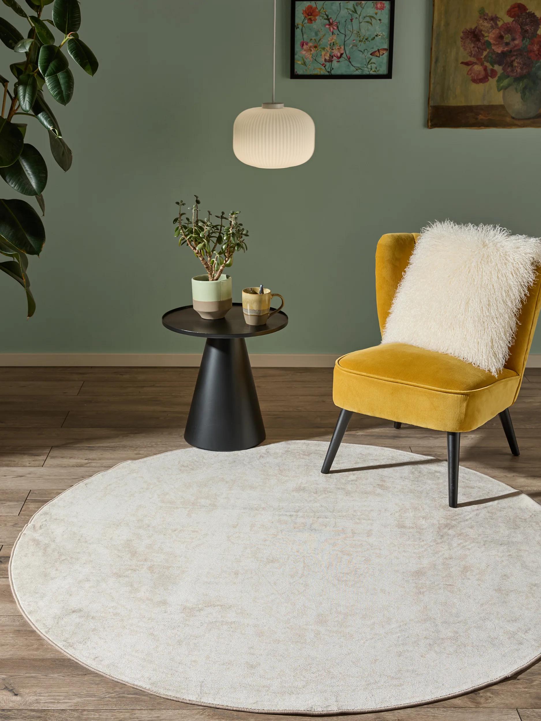 Washable Rug Miray Beige