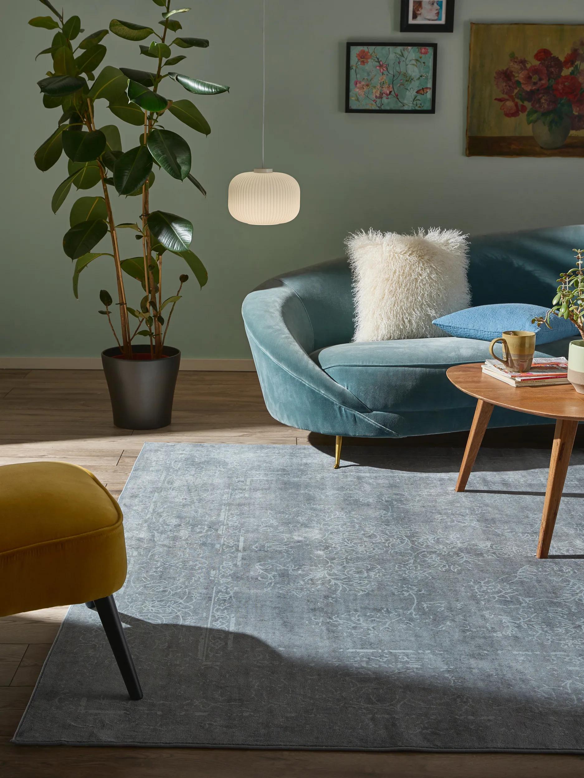 Washable Rug Miray Cream/Grey