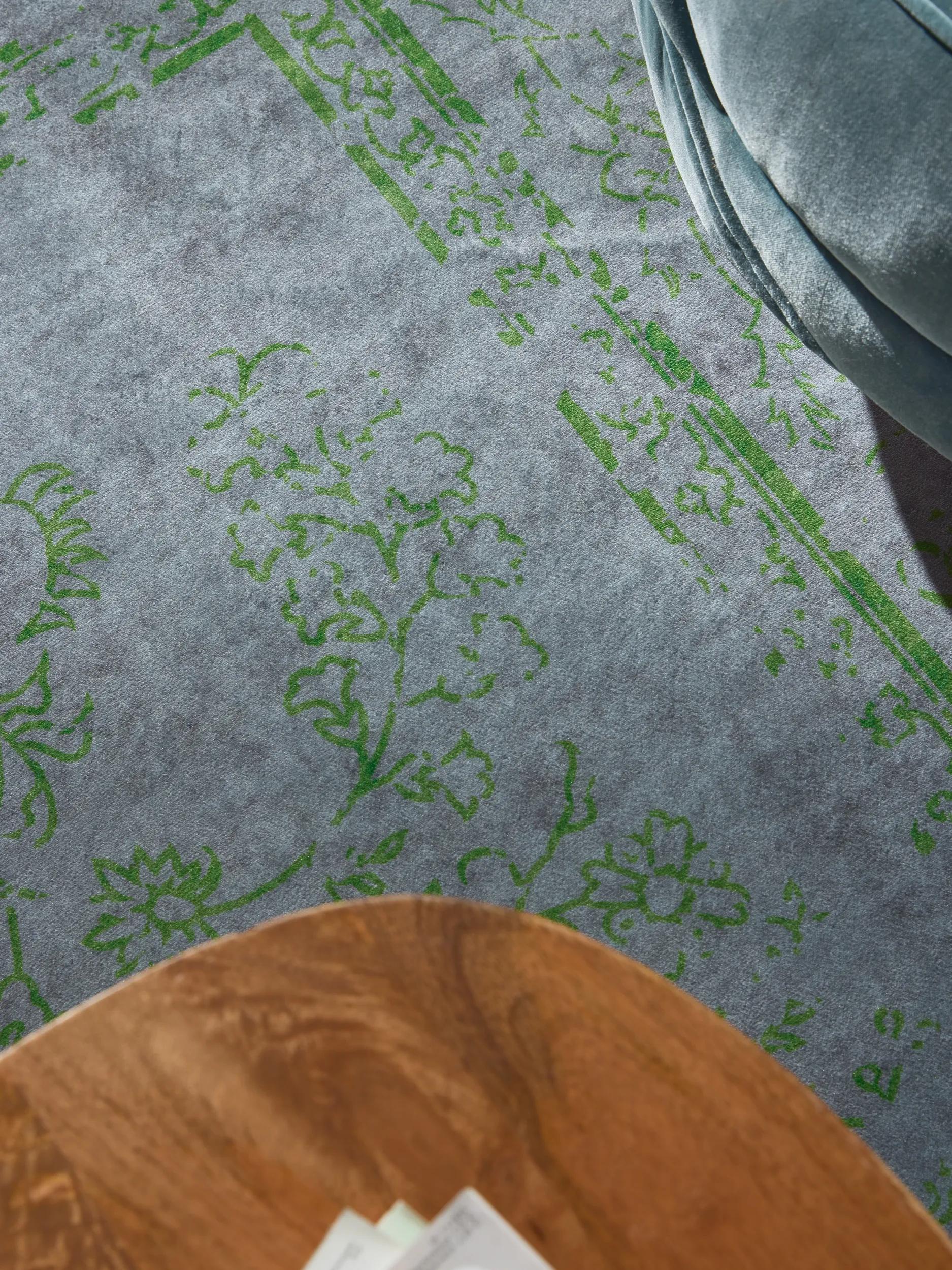 Washable Rug Miray Grey/Green