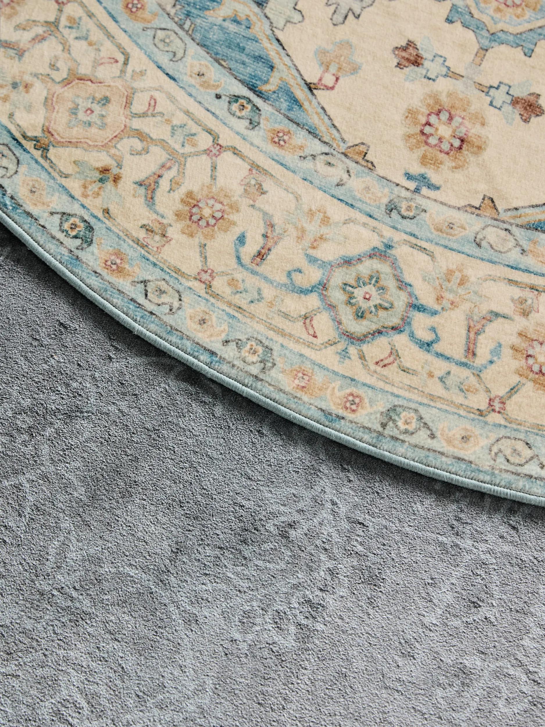 Washable Rug Miray Cream/Grey