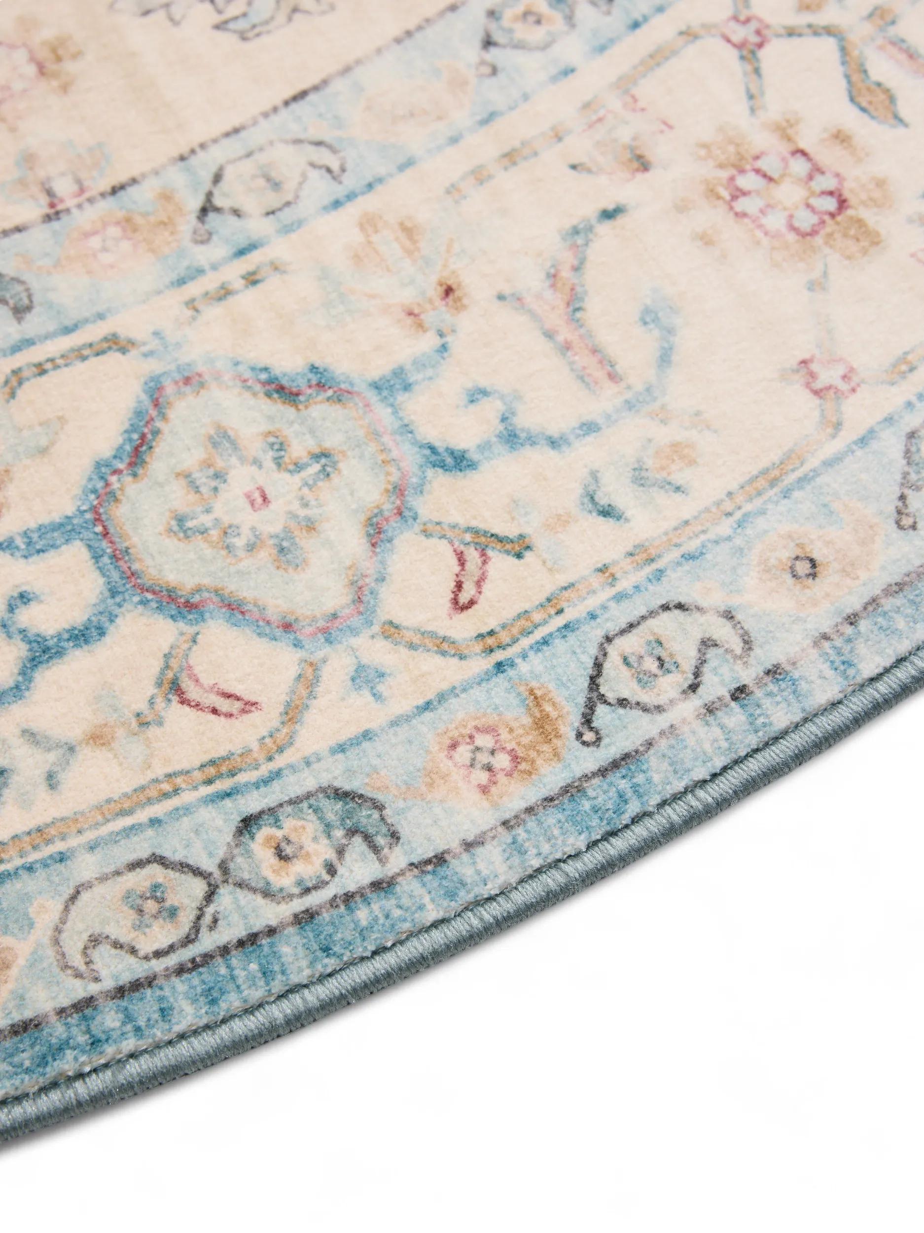 Washable Rug Miray Multicolour/Blue