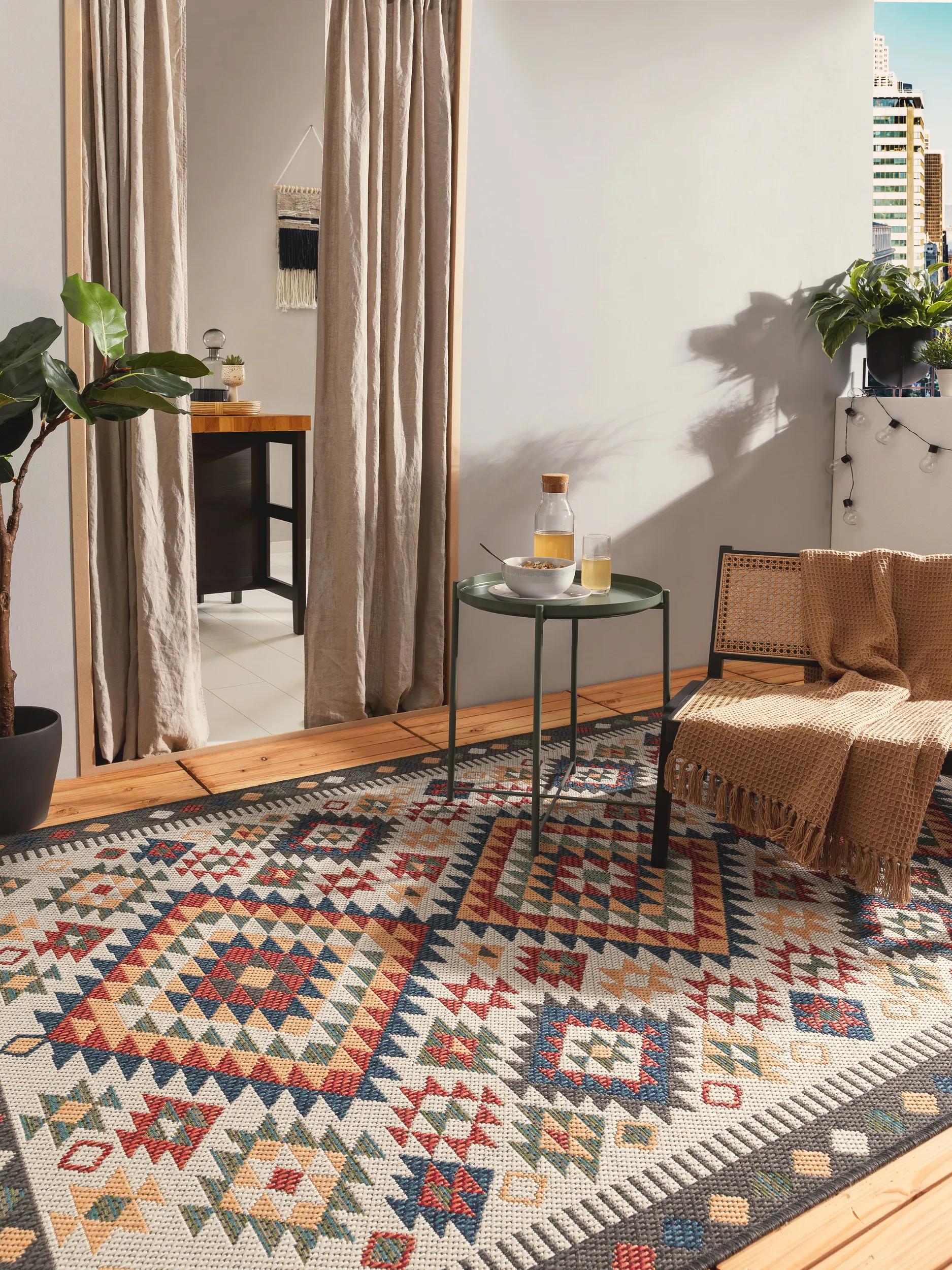 In- & Outdoor Rug Mirena Red