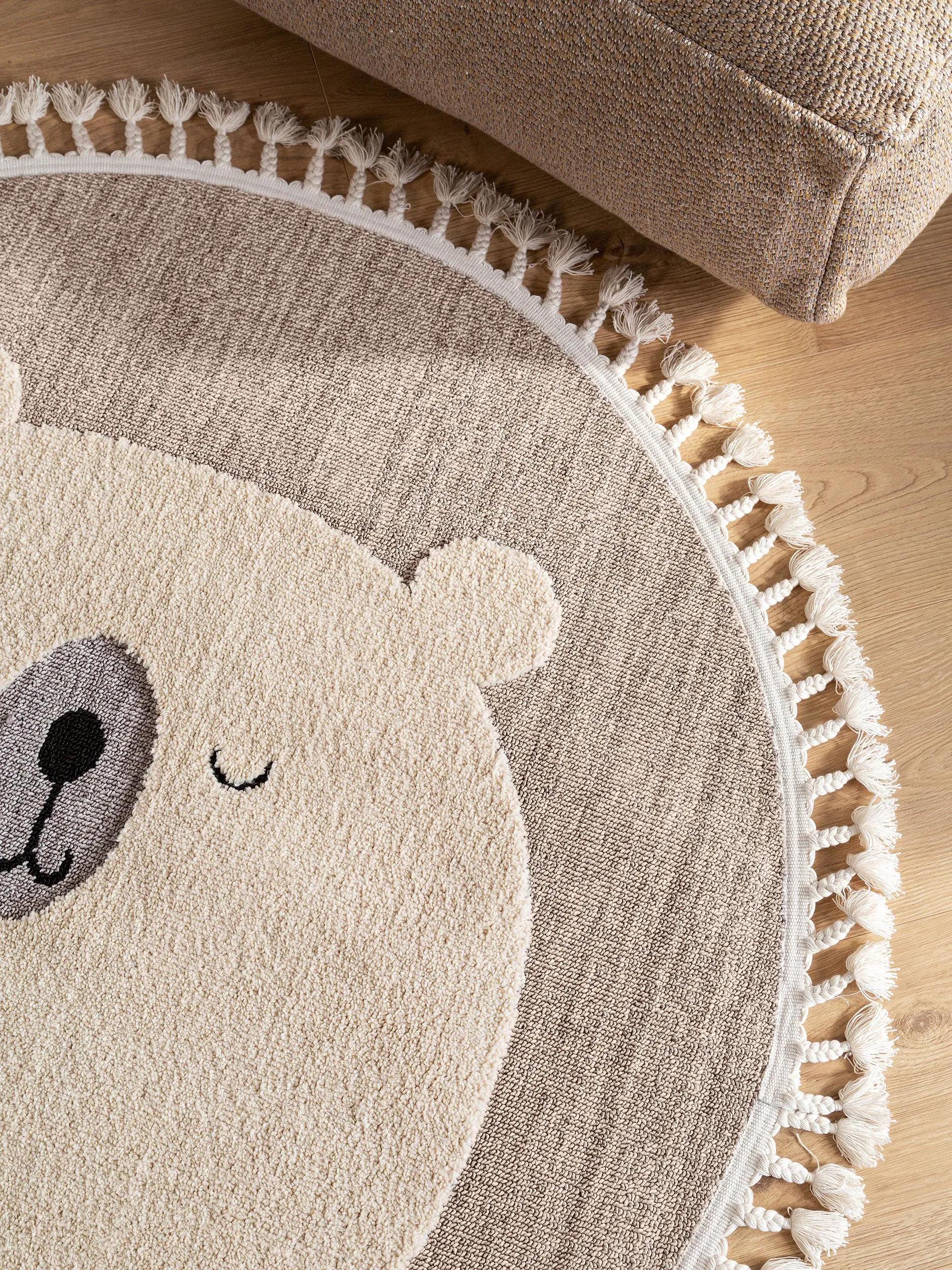 Alfombra infantil Momo beige