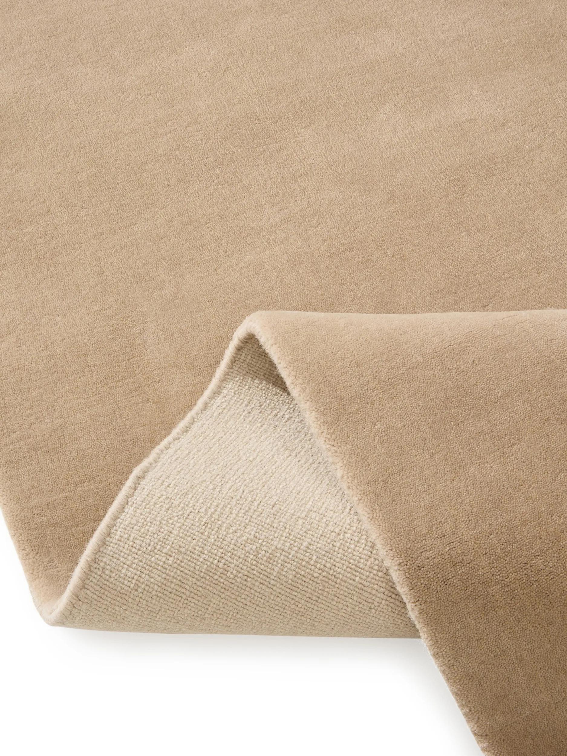 Alfombra de lana Mono beige