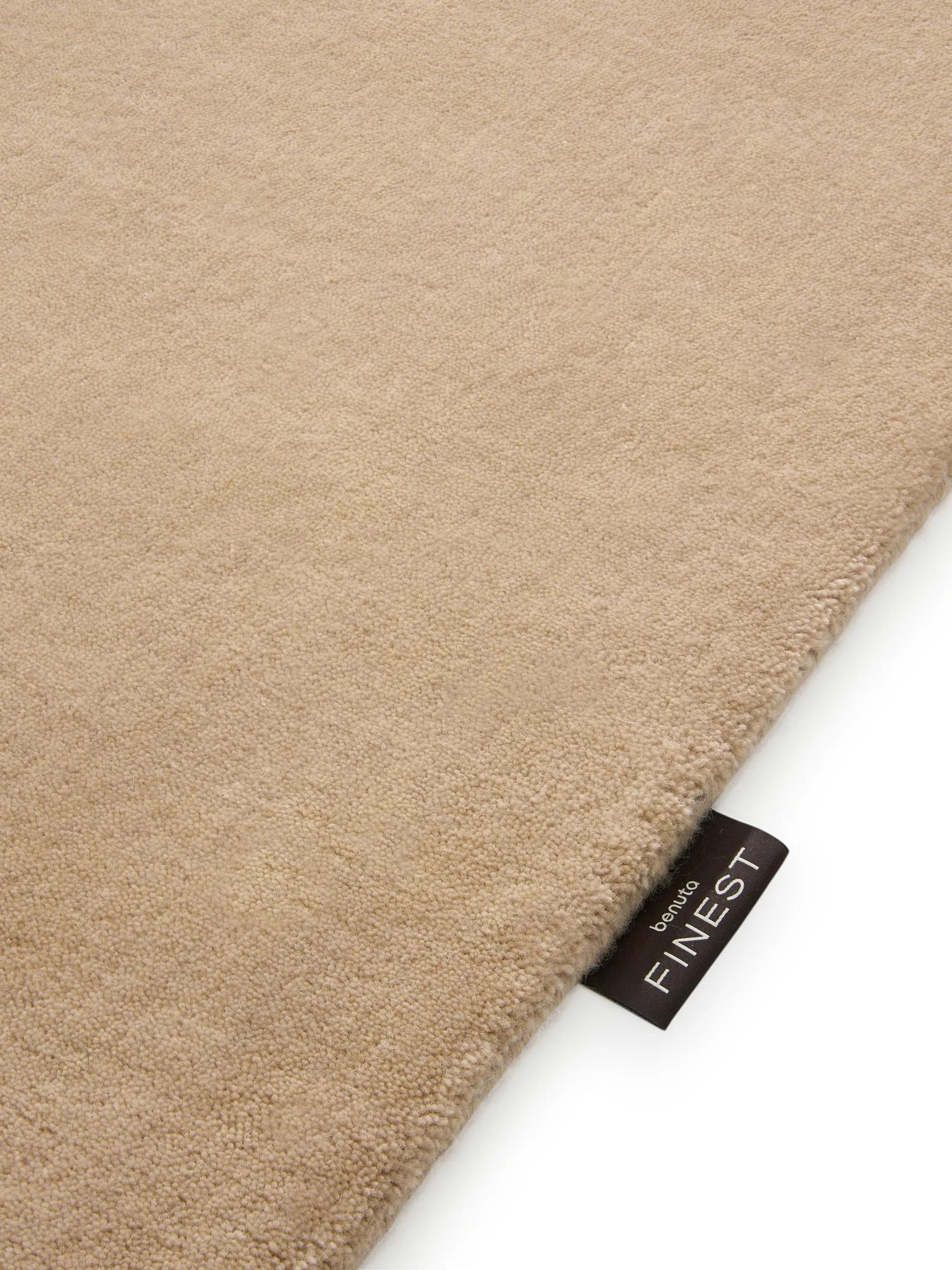 Wool Rug Mono Beige