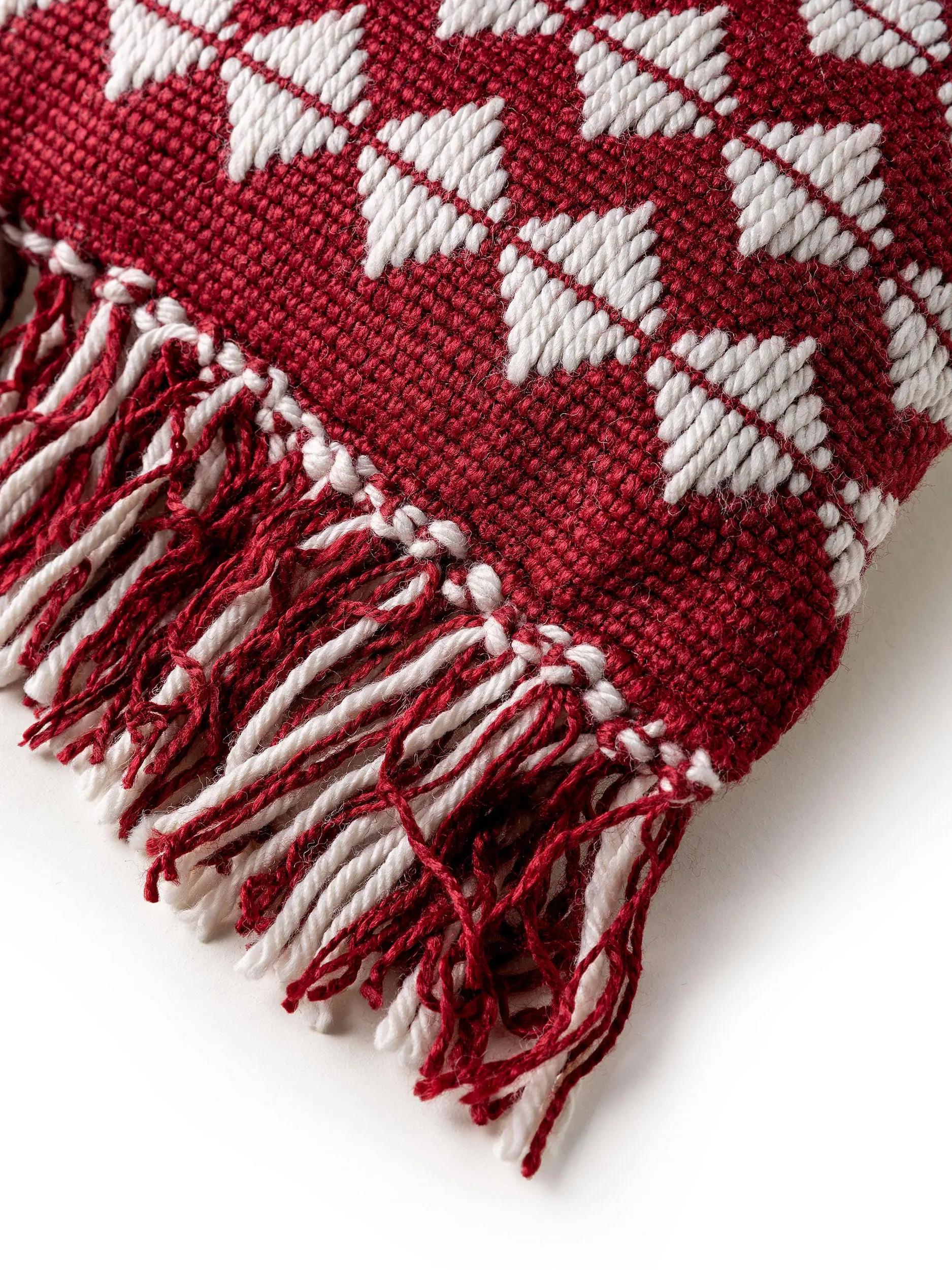 In- & Outdoor cushion Morty Red