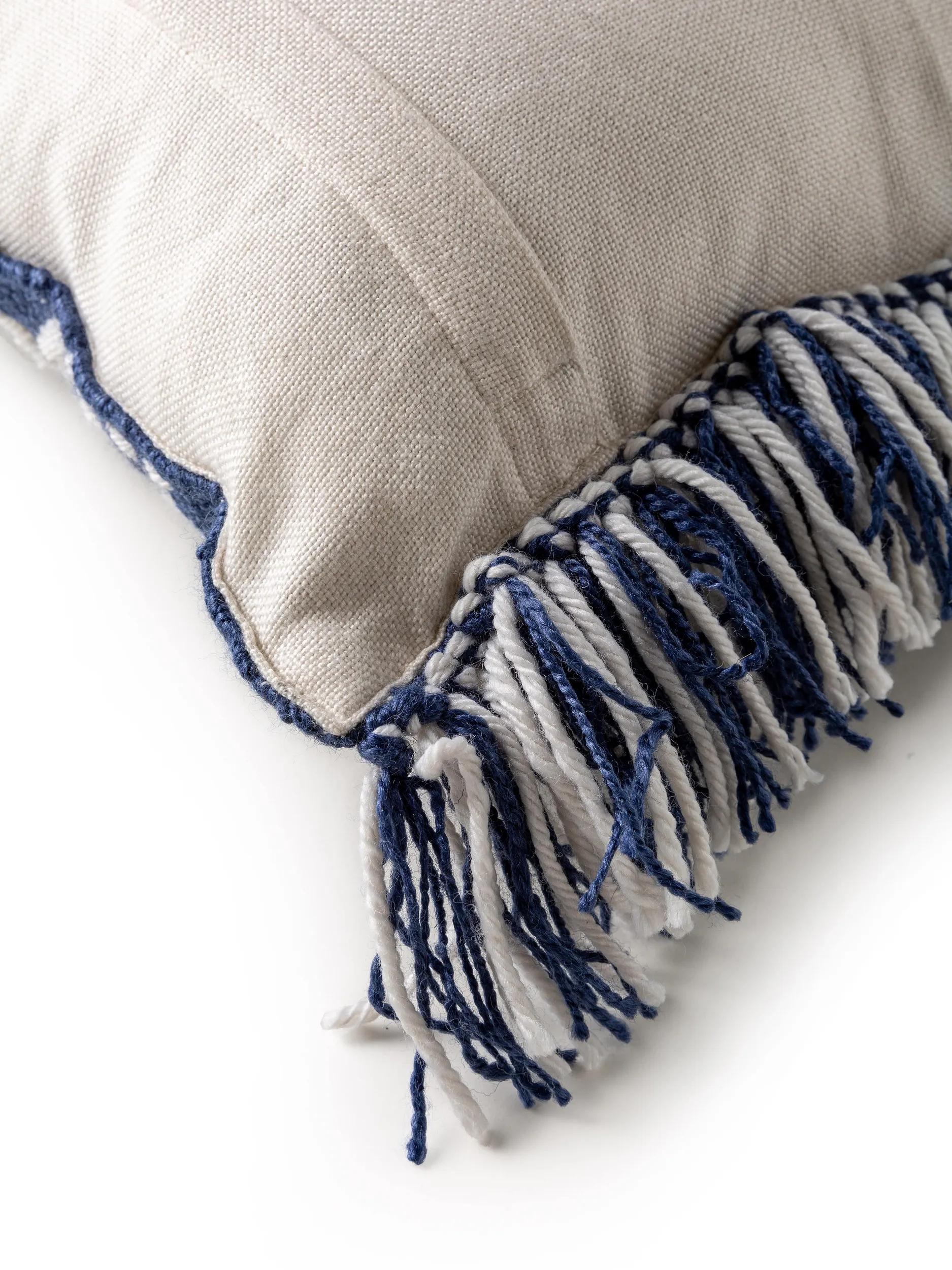 In- & Outdoor cushion Morty Dark Blue