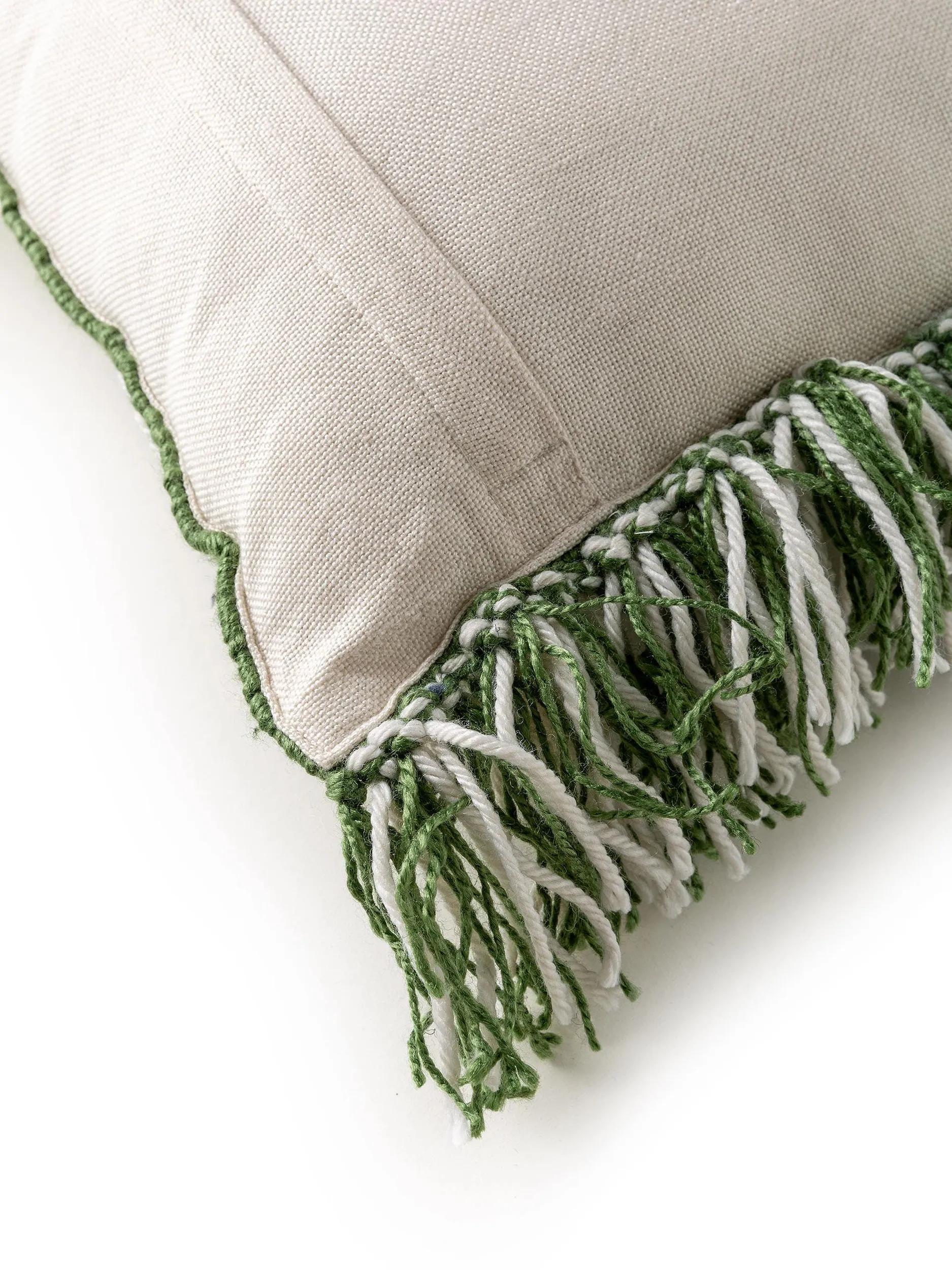 In- & Outdoor cushion Morty Green