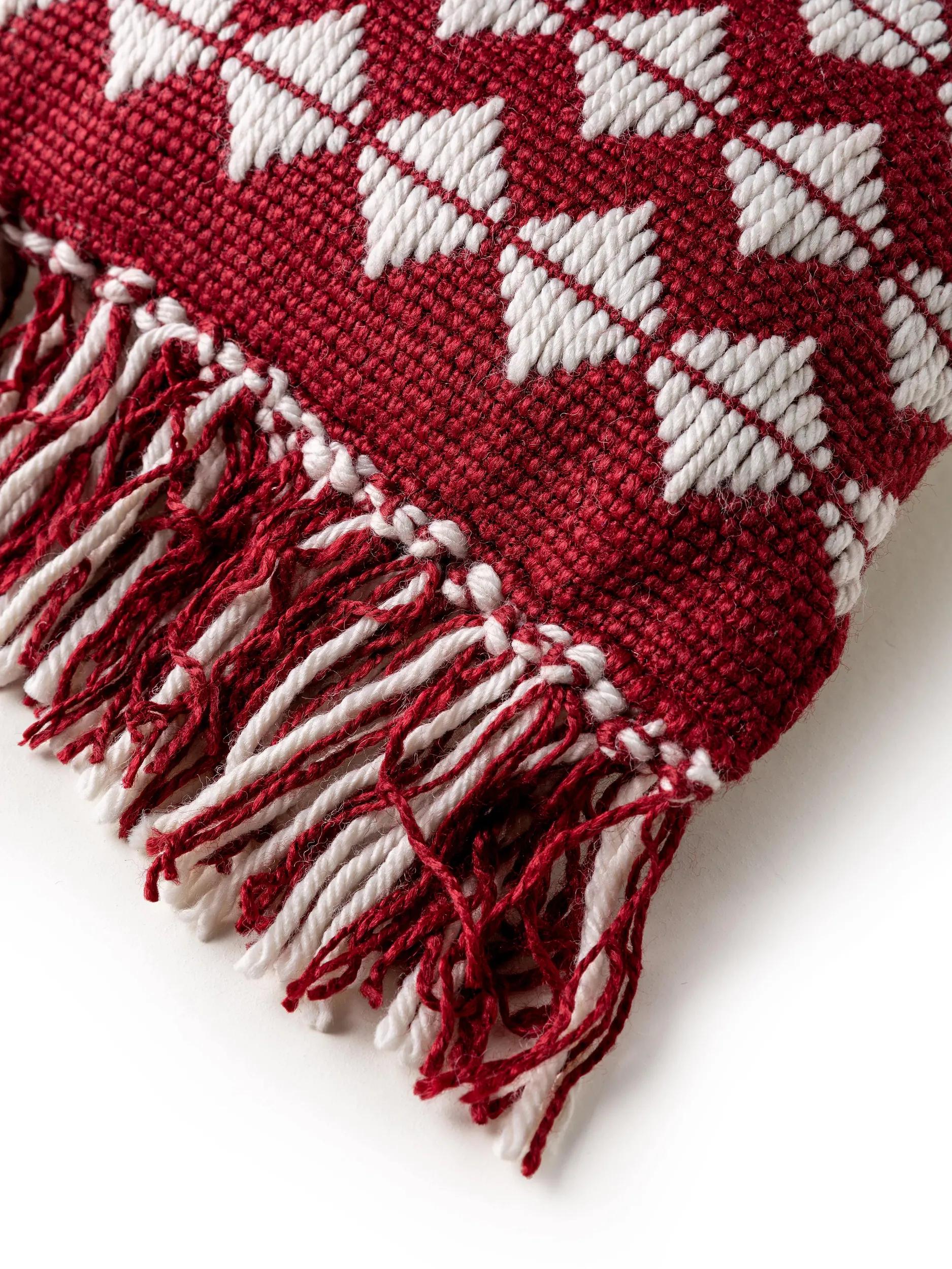 In- & Outdoor cushion Morty Red