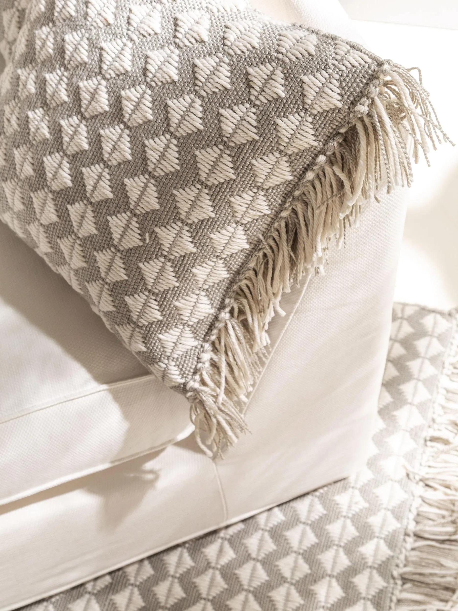 In- & Outdoor cushion Morty Grey