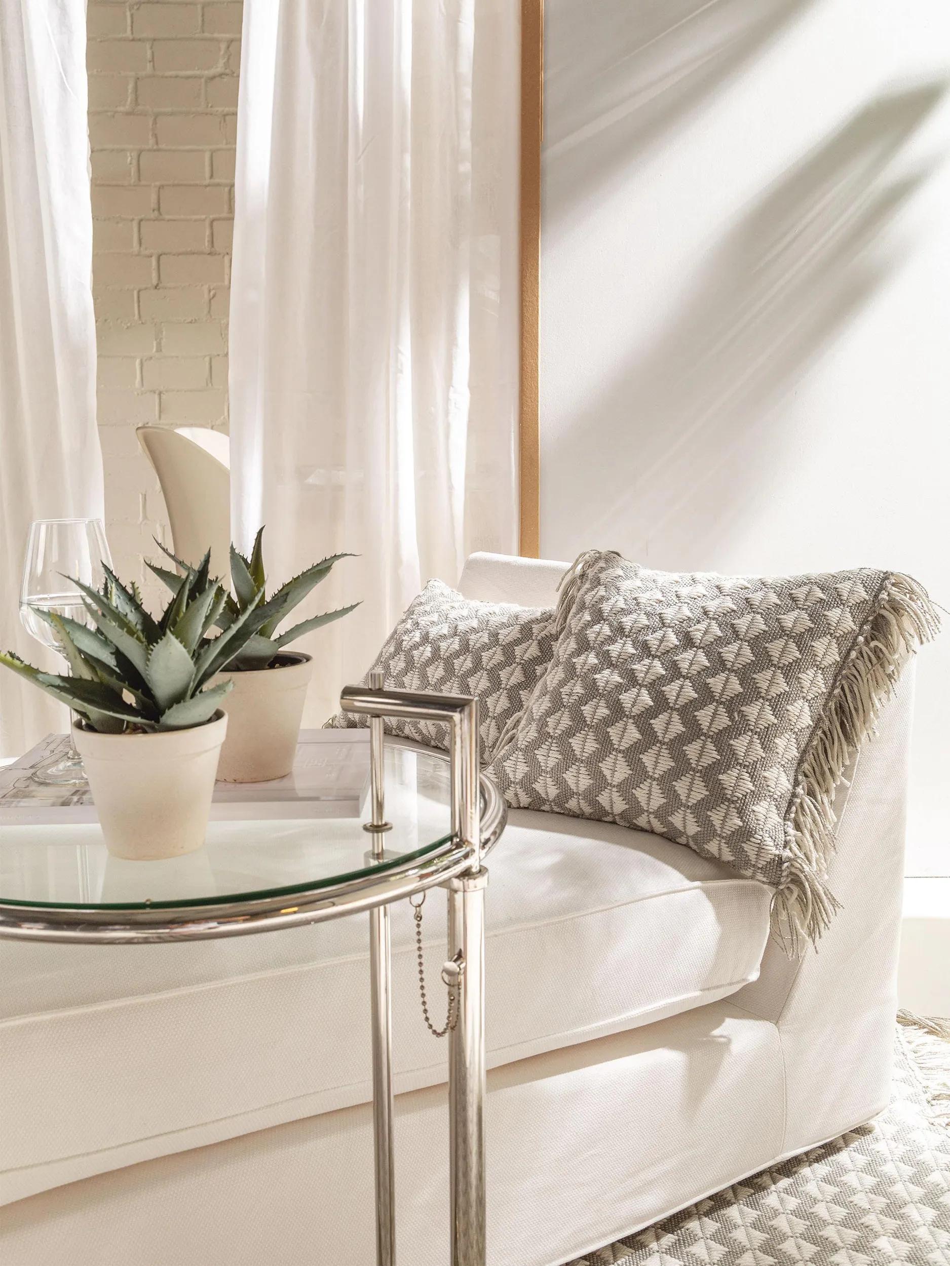 In- & Outdoor cushion Morty Grey