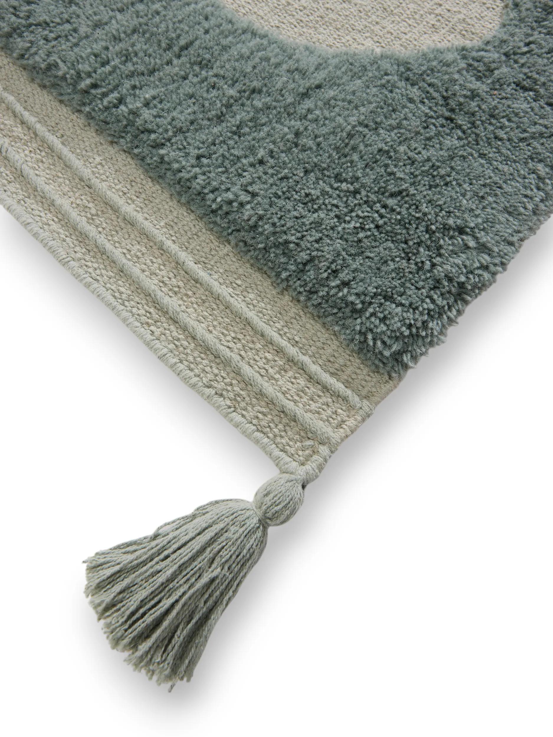 Kids rug Muriel Green/Turquoise