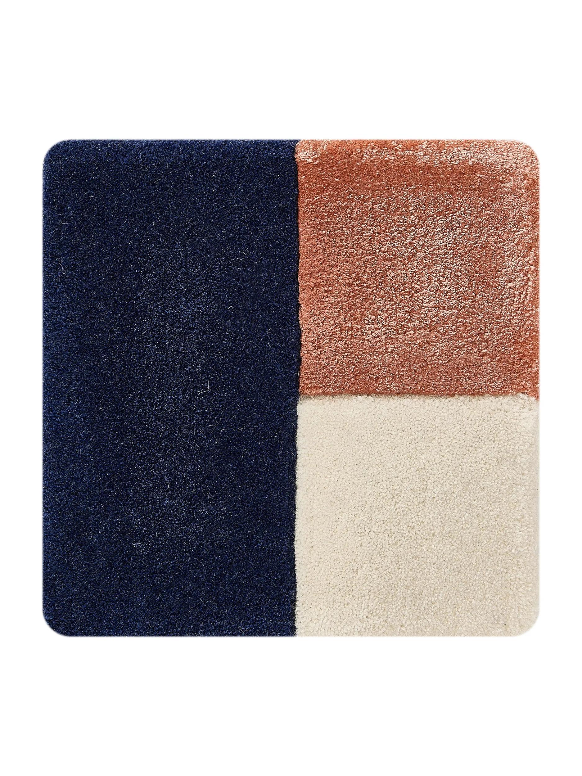 Rug Cubes Blue/Orange