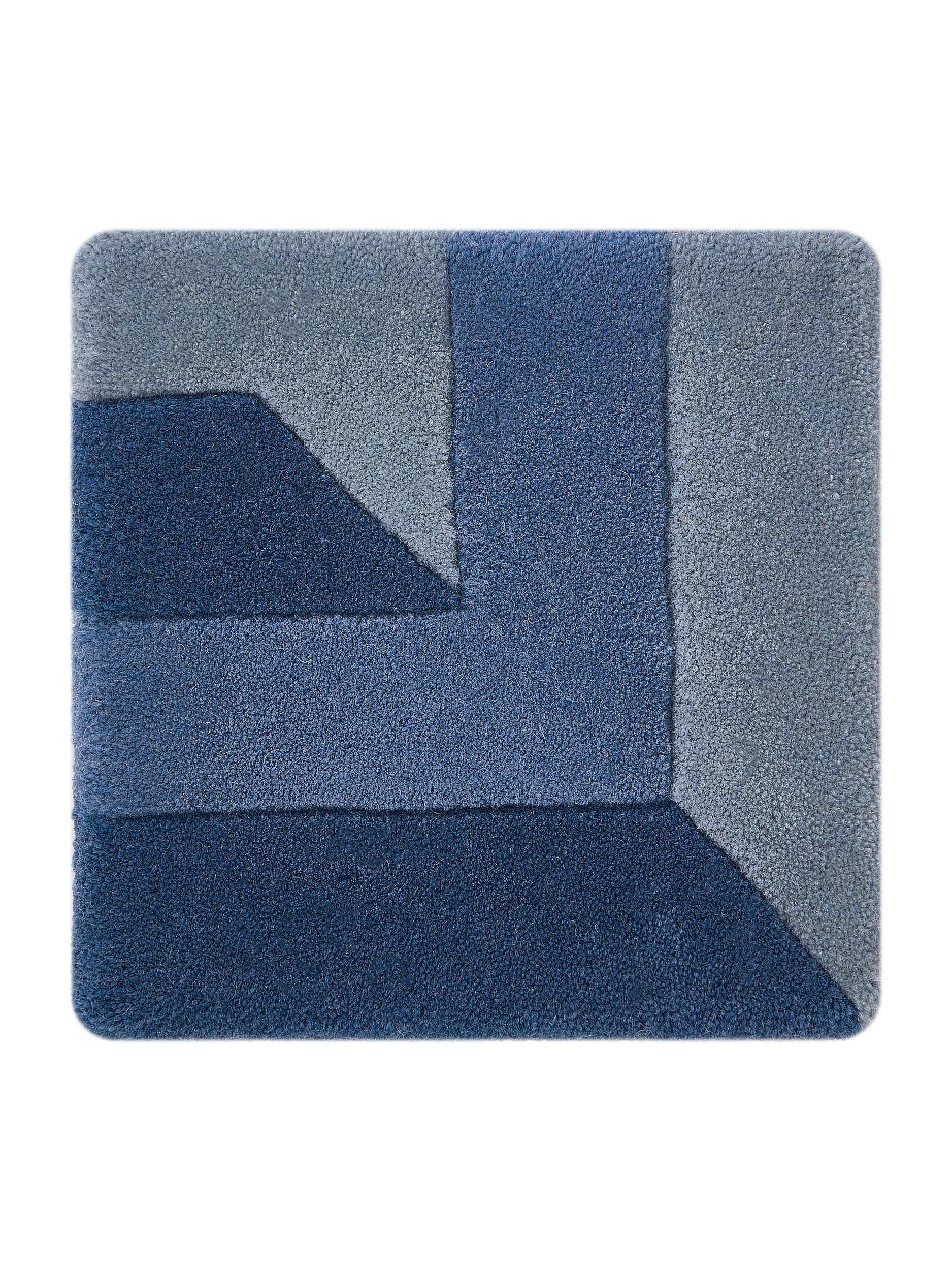 Wool Rug Tilo Blue