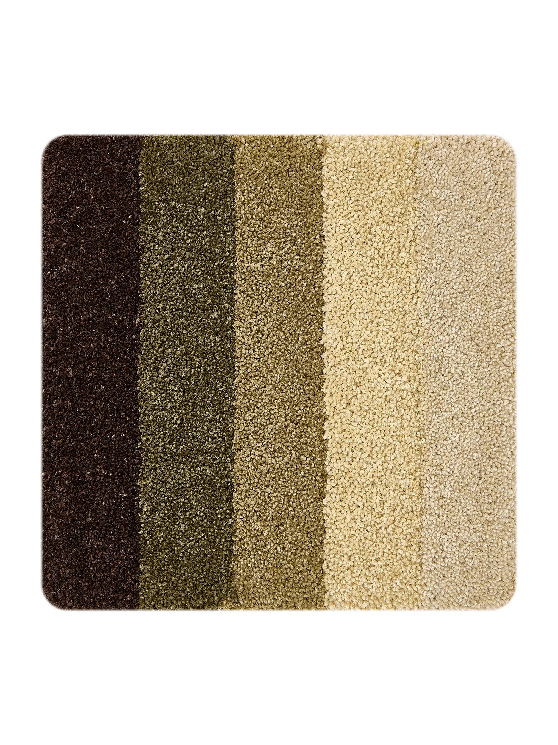 Alfombra de lana Quin verde