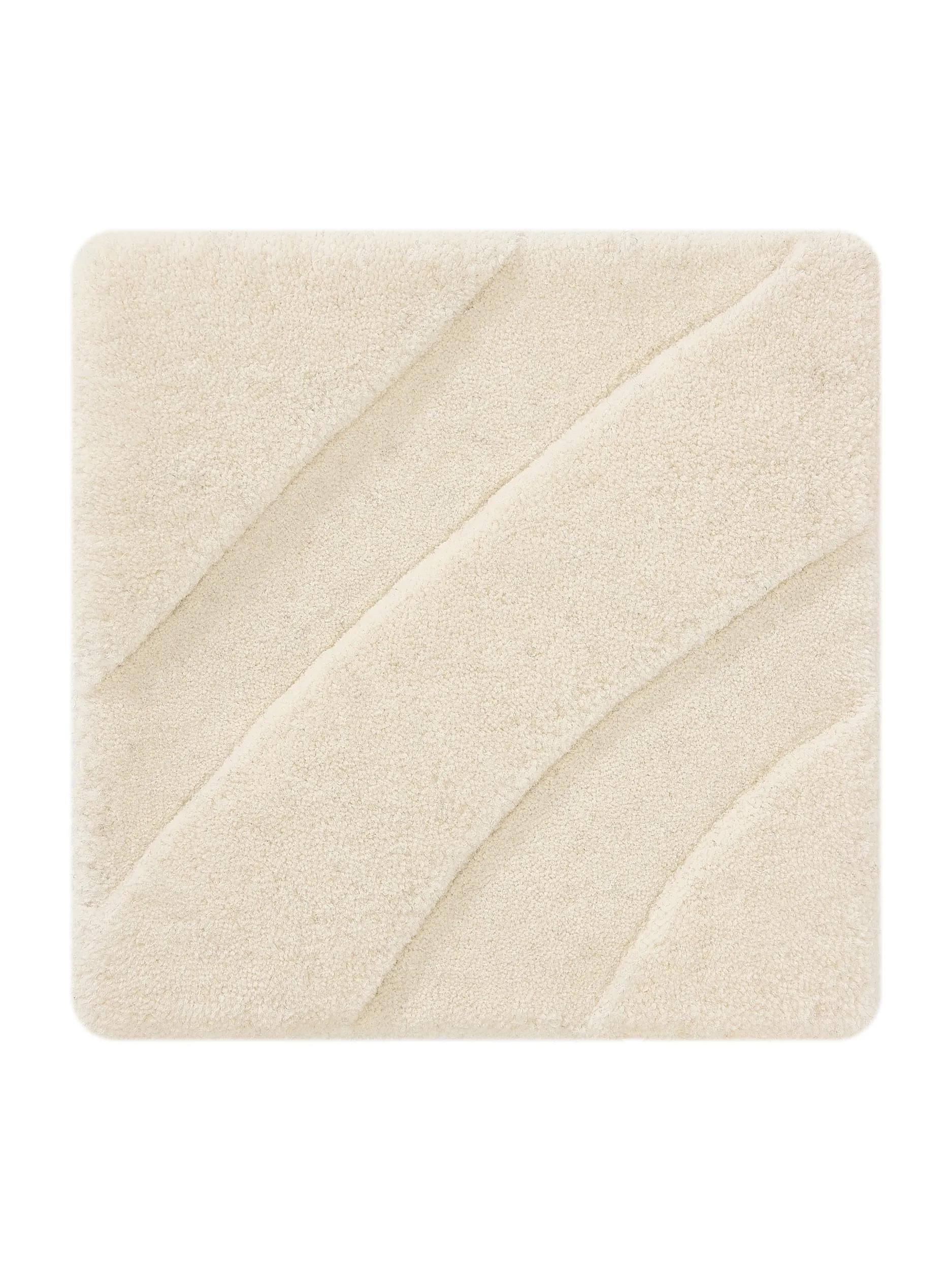 Alfombra de Lana Magma Crema