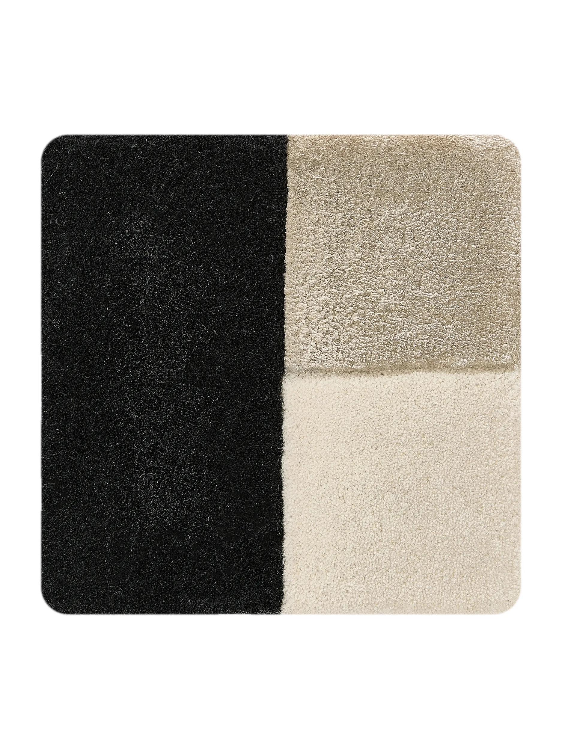 Rug Cubes Black/White