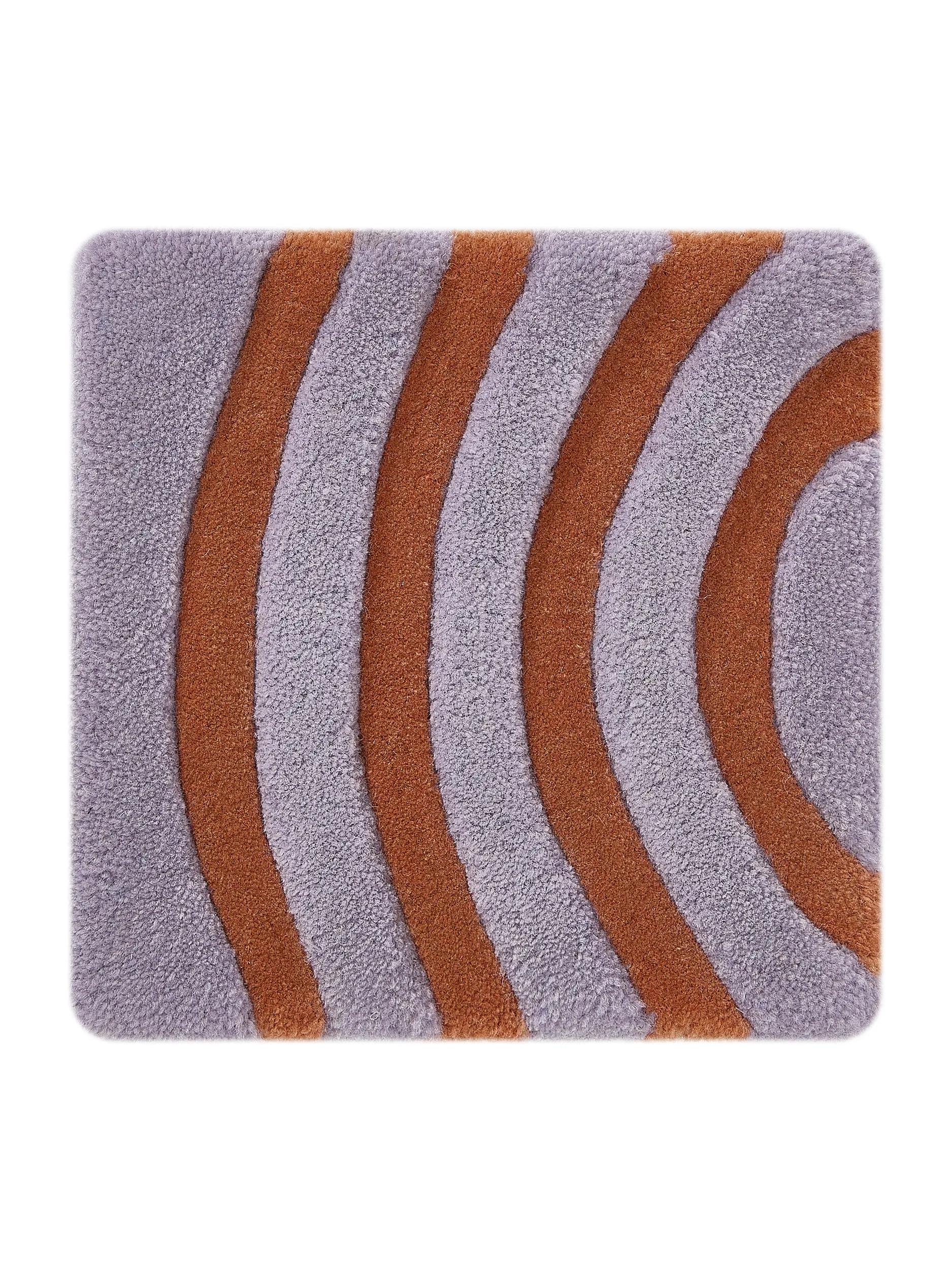 Wool Rug Helix Purple