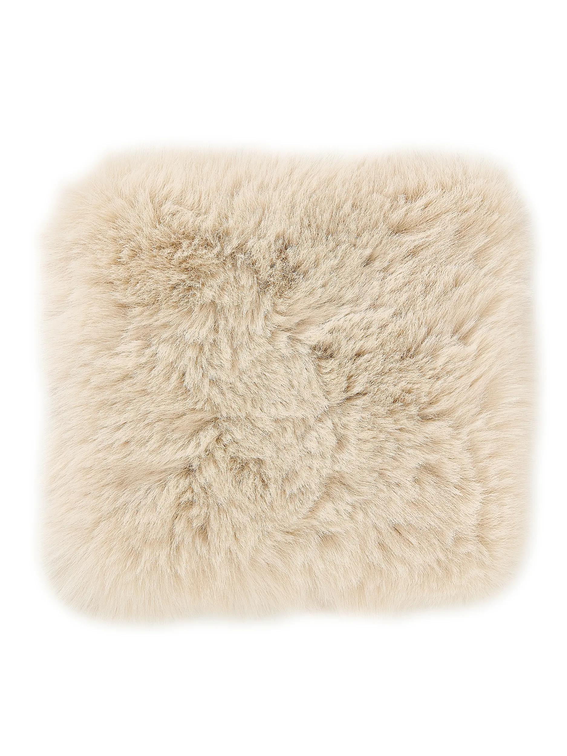 Shaggy rug Lux Cream