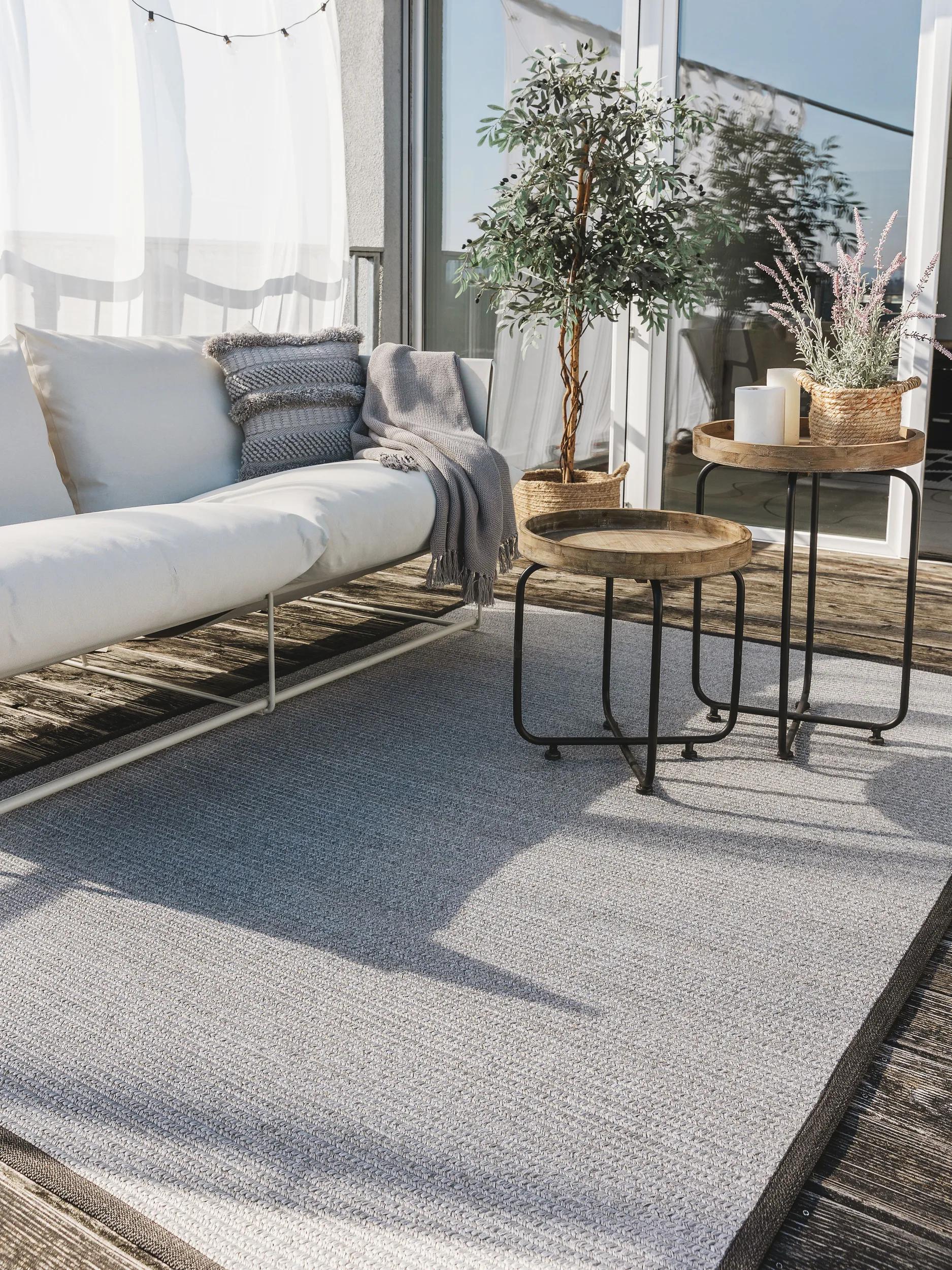 In- & Outdoor Rug Nandi Grey