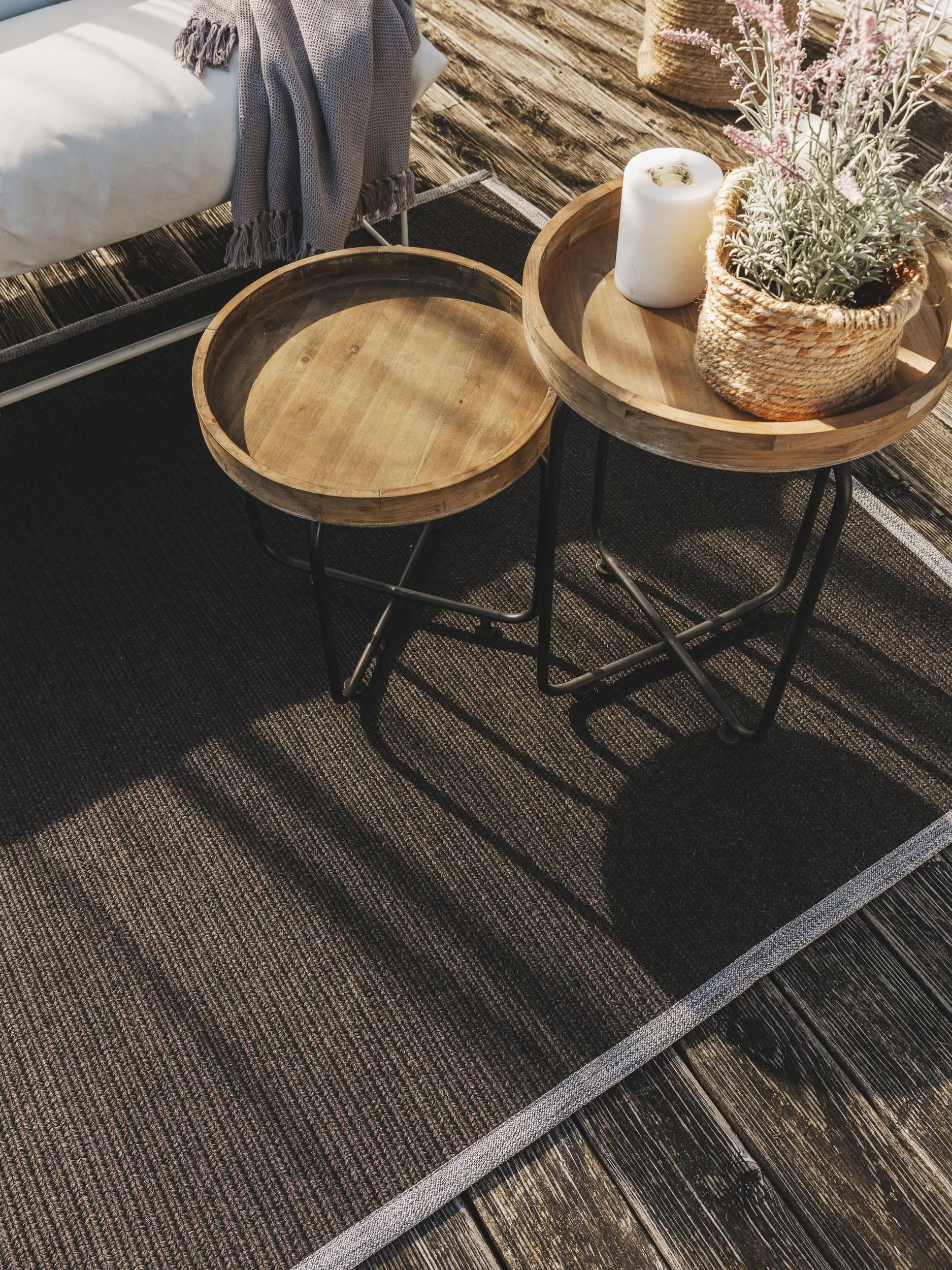 In- & Outdoor Rug Nandi Black