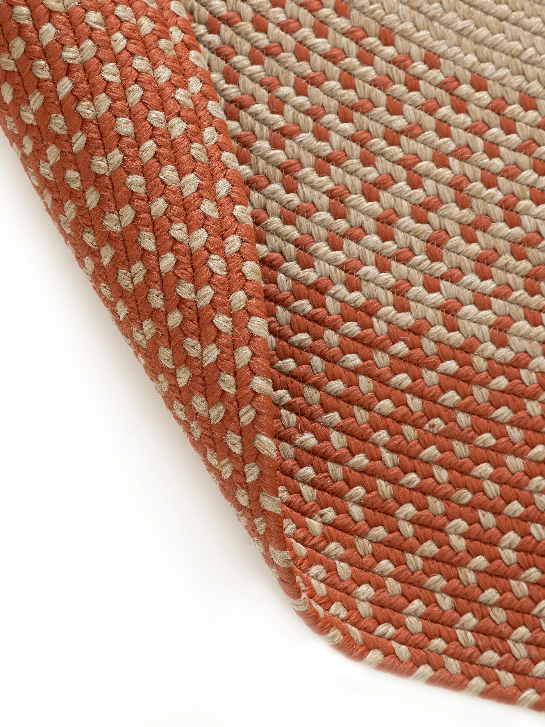 In- & Outdoor Teppich Nandi Terrakotta