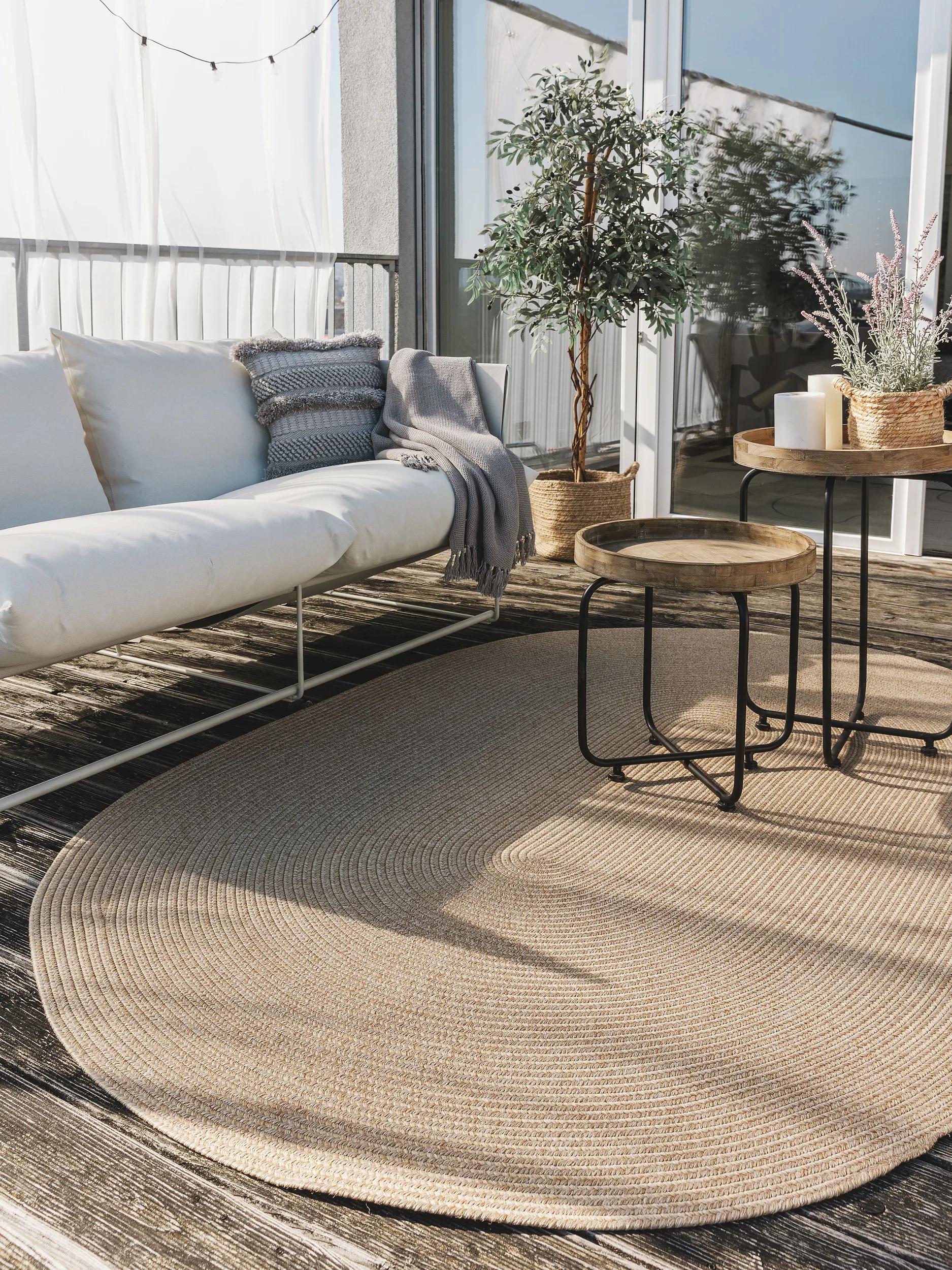 In- & Outdoor Teppich Nandi Beige