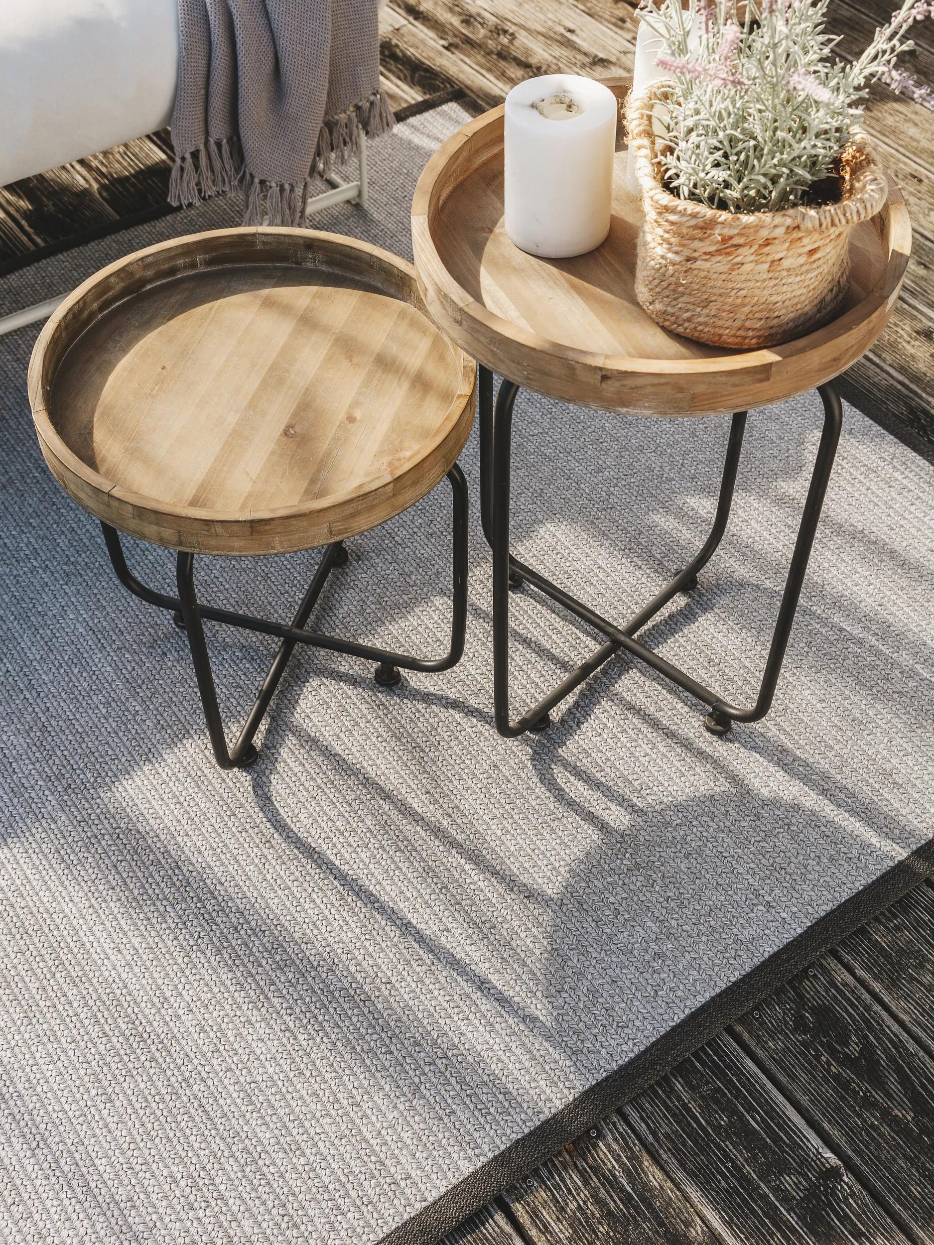 In- & Outdoor Rug Nandi Grey