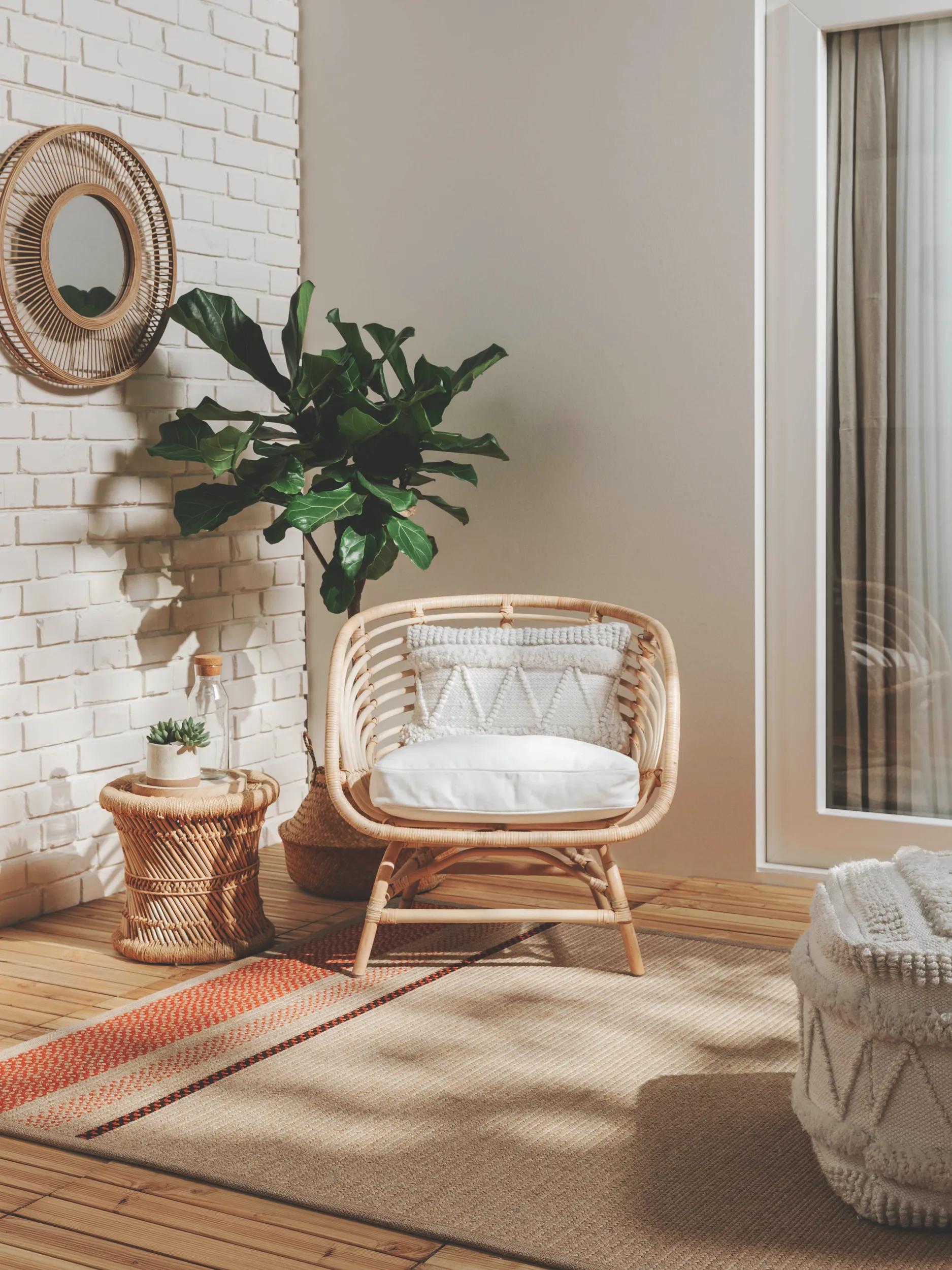 In- & Outdoor Rug Nandi Terracotta