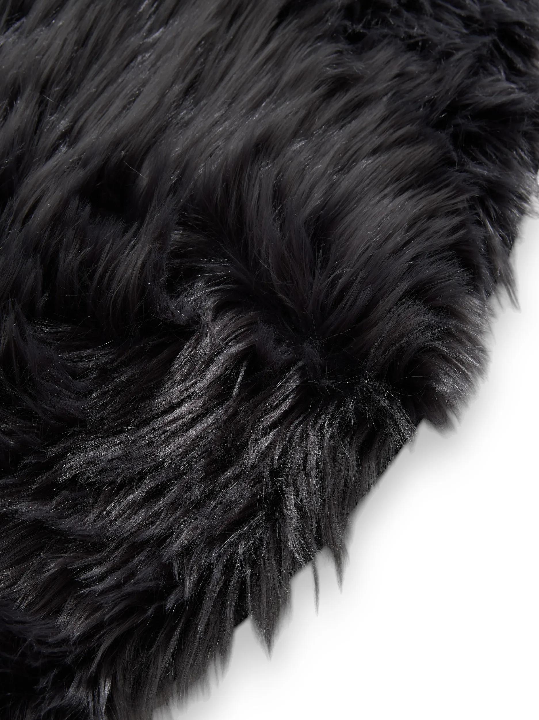 Washable Shaggy Rug Nanuk Charcoal