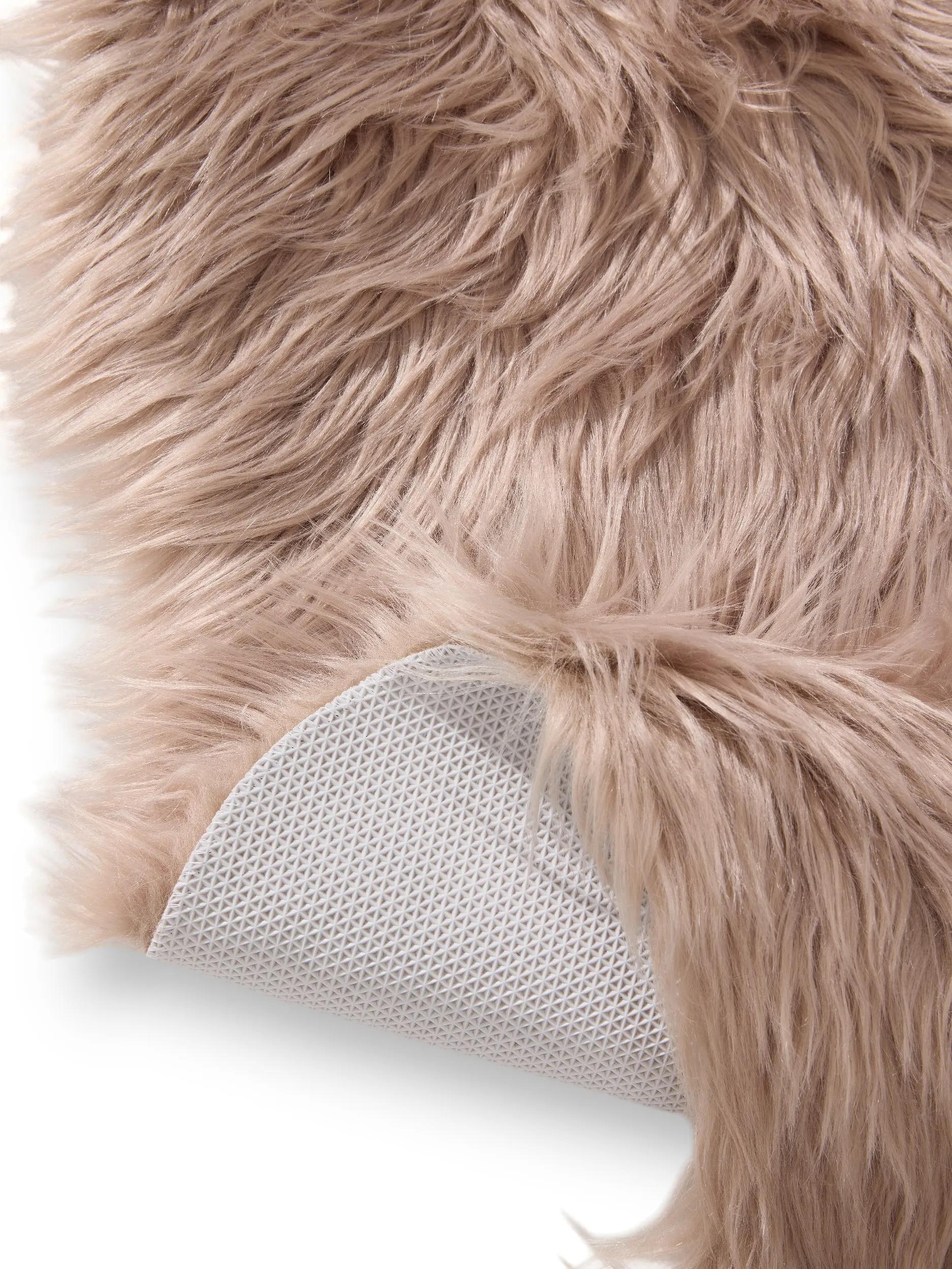 Washable Shaggy Rug Nanuk Beige