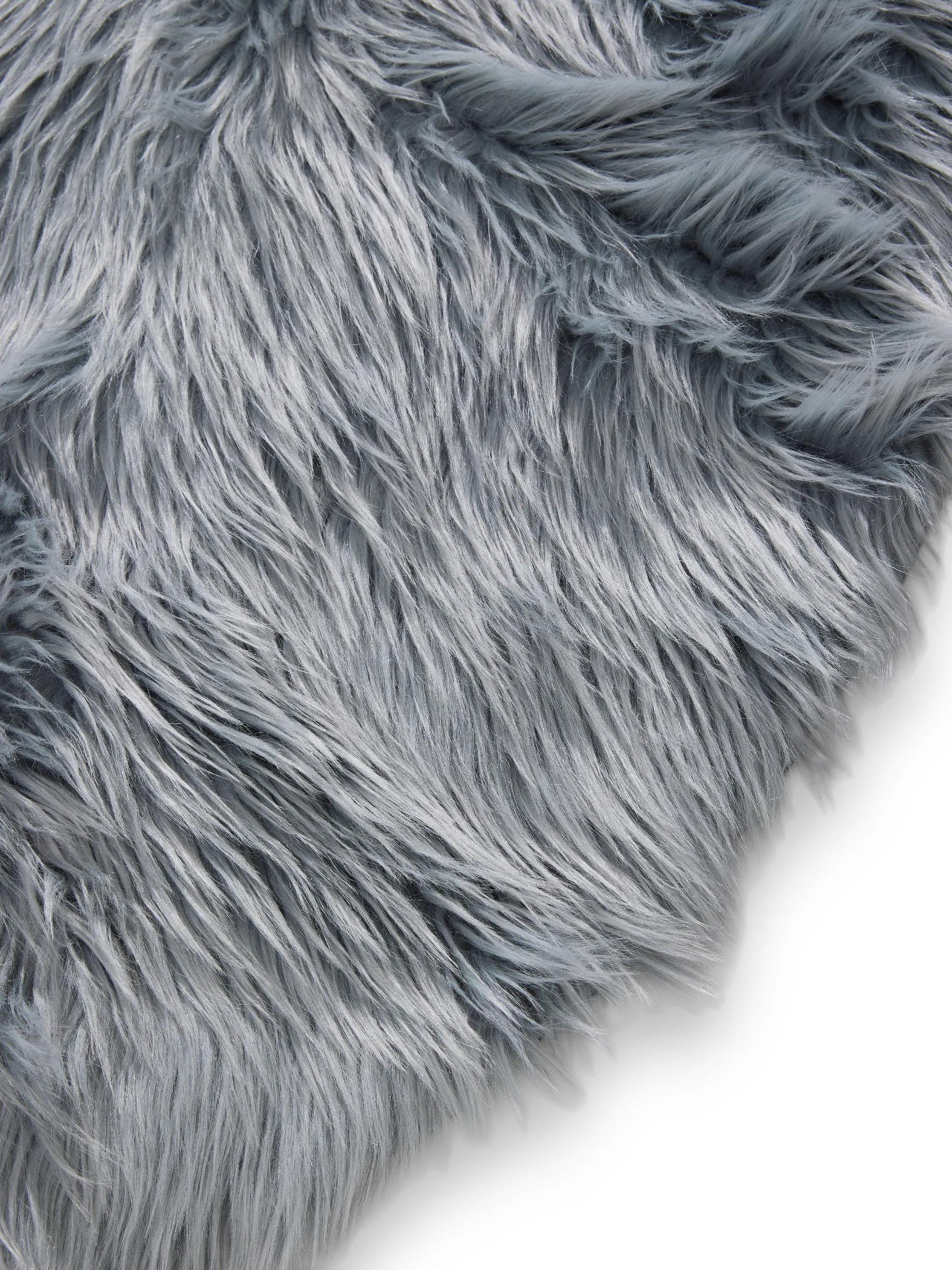 Washable Shaggy Rug Nanuk Blue
