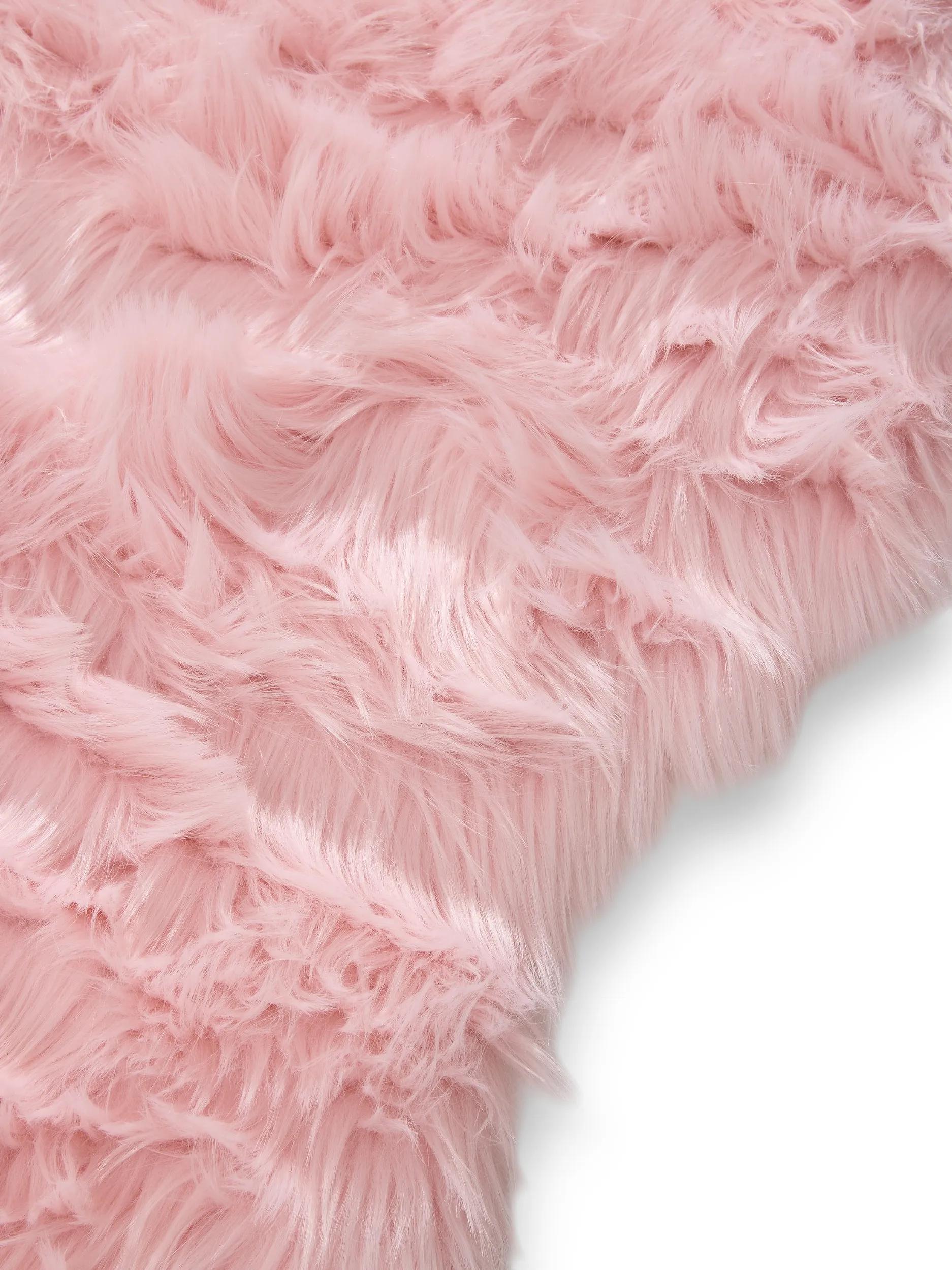 Washable Shaggy Rug Nanuk Pink