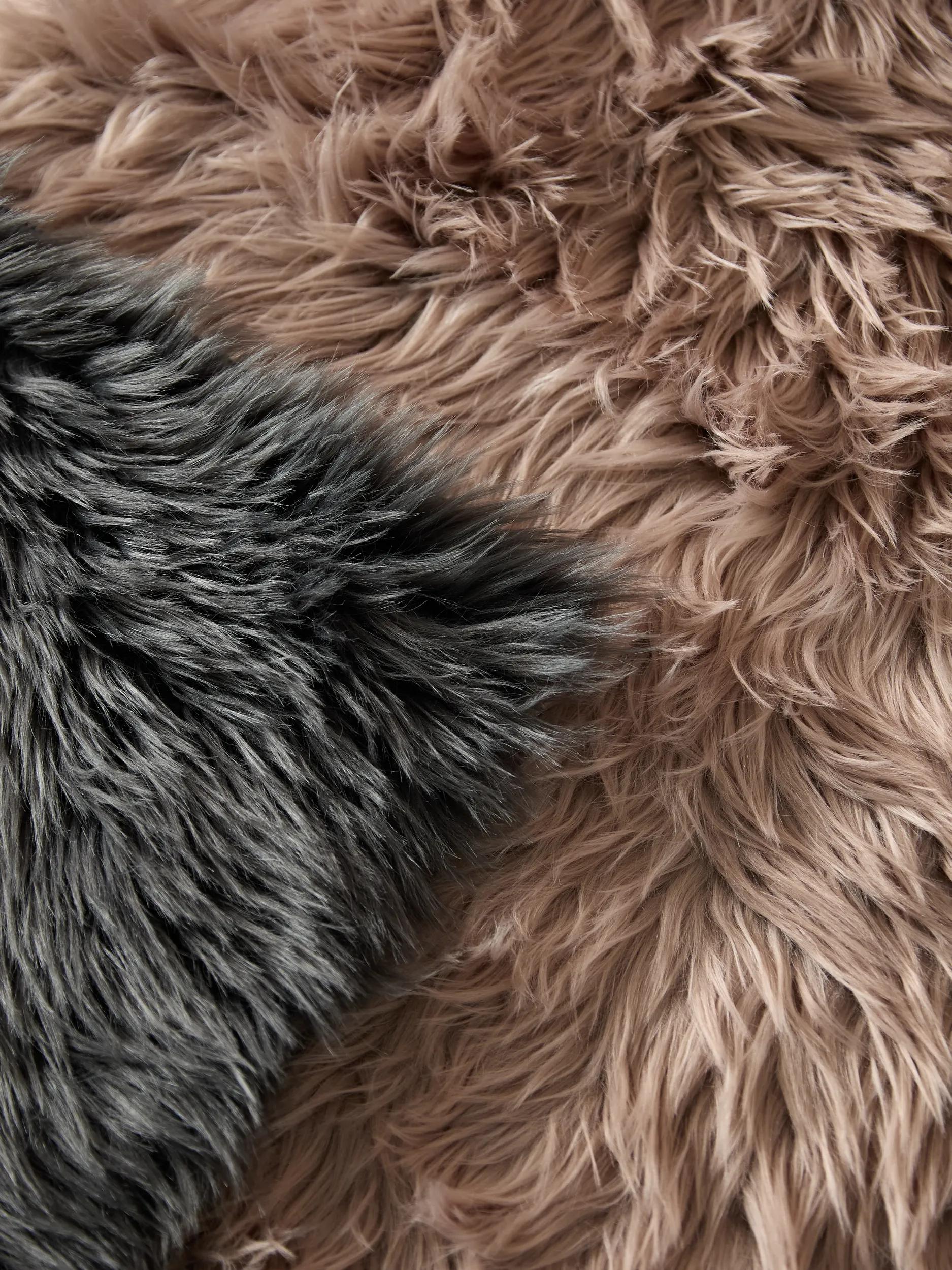 Washable Shaggy Rug Nanuk Beige