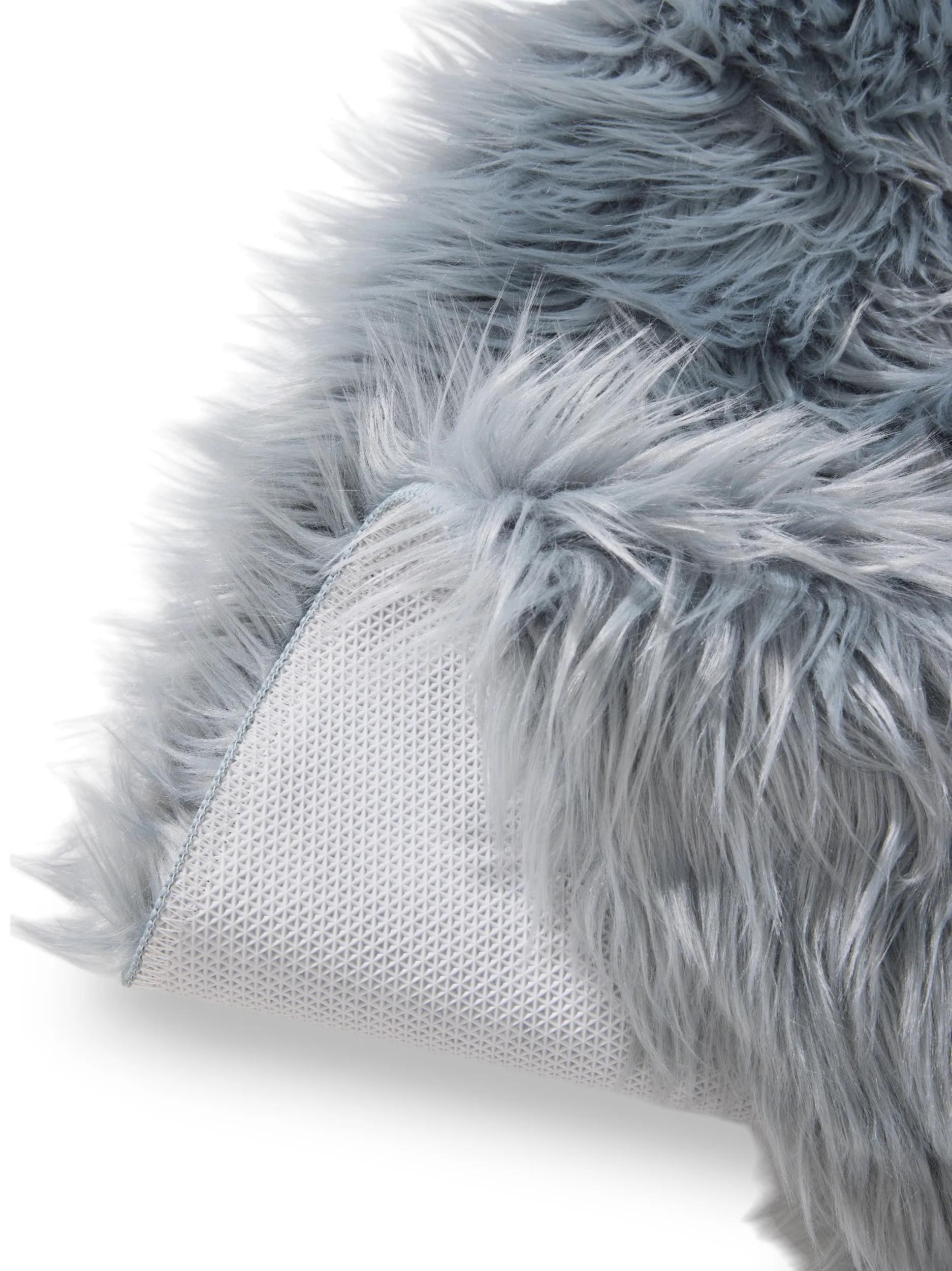 Washable Shaggy Rug Nanuk Blue