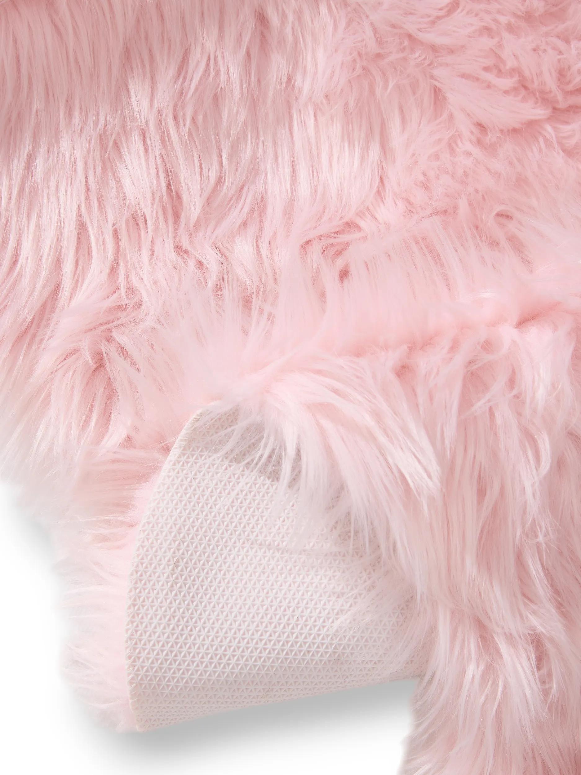 Washable Shaggy Rug Nanuk Pink