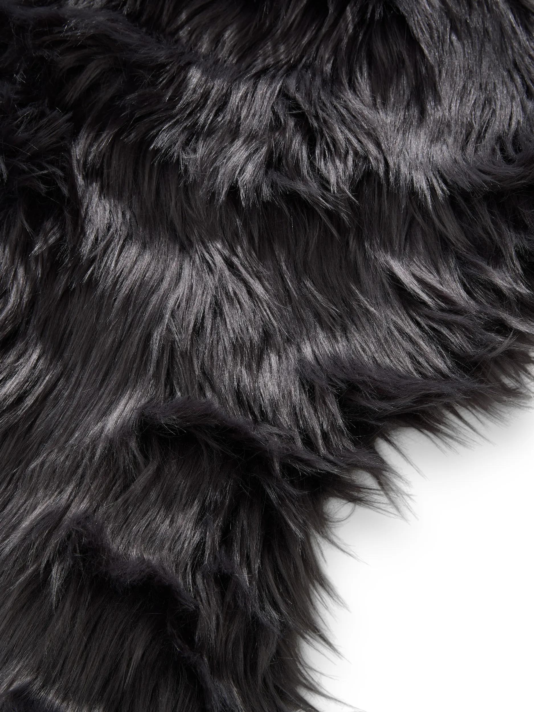 Washable Shaggy Rug Nanuk Charcoal