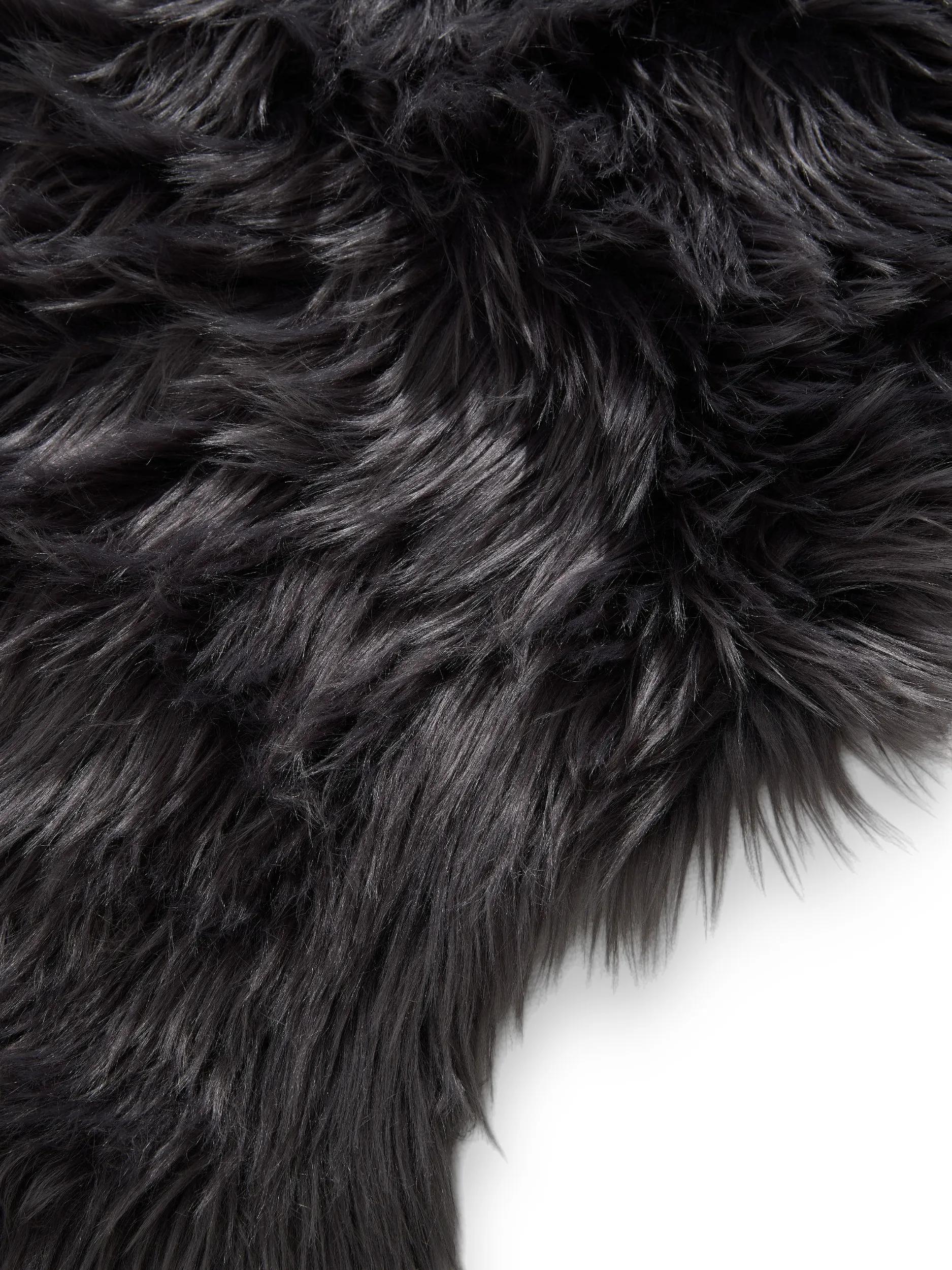 Washable Shaggy Rug Nanuk Charcoal