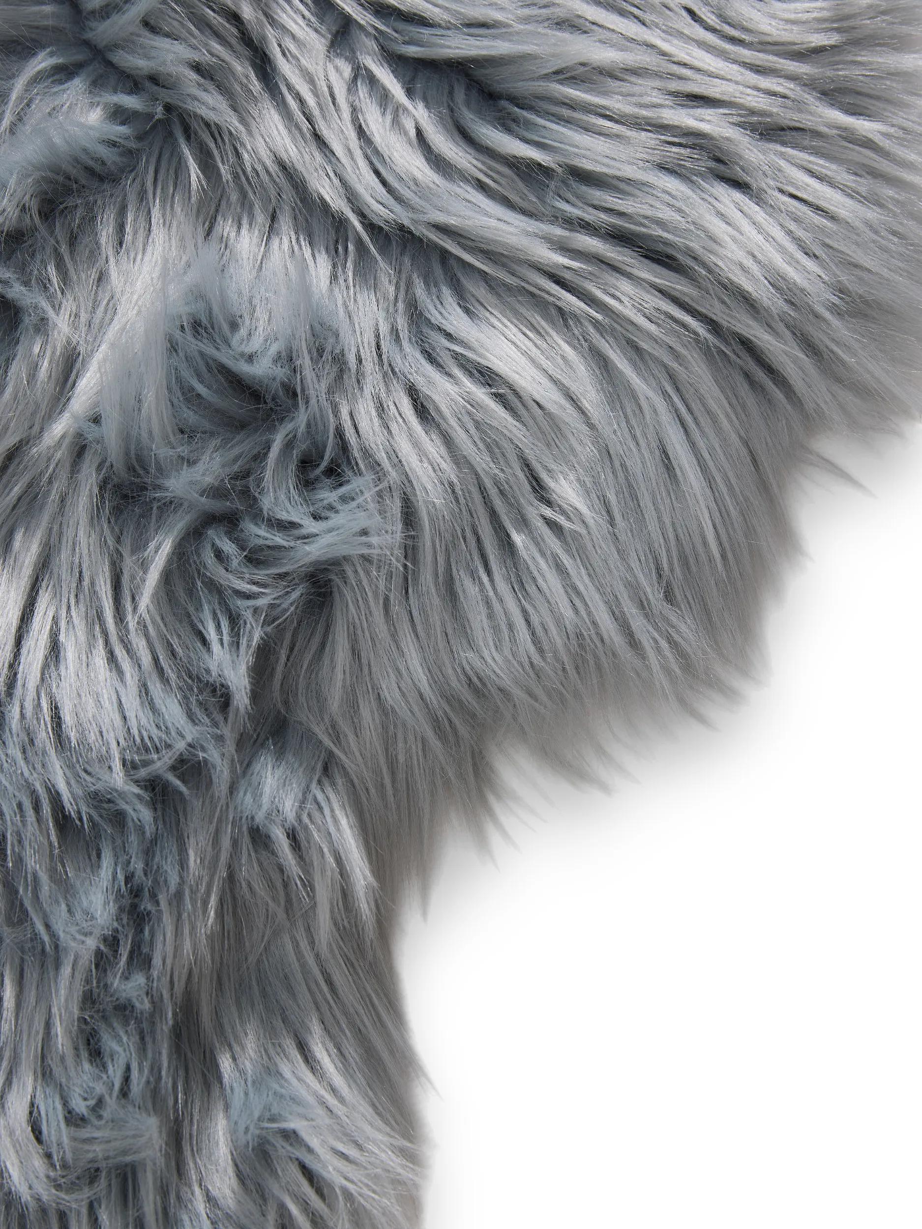 Washable Shaggy Rug Nanuk Blue