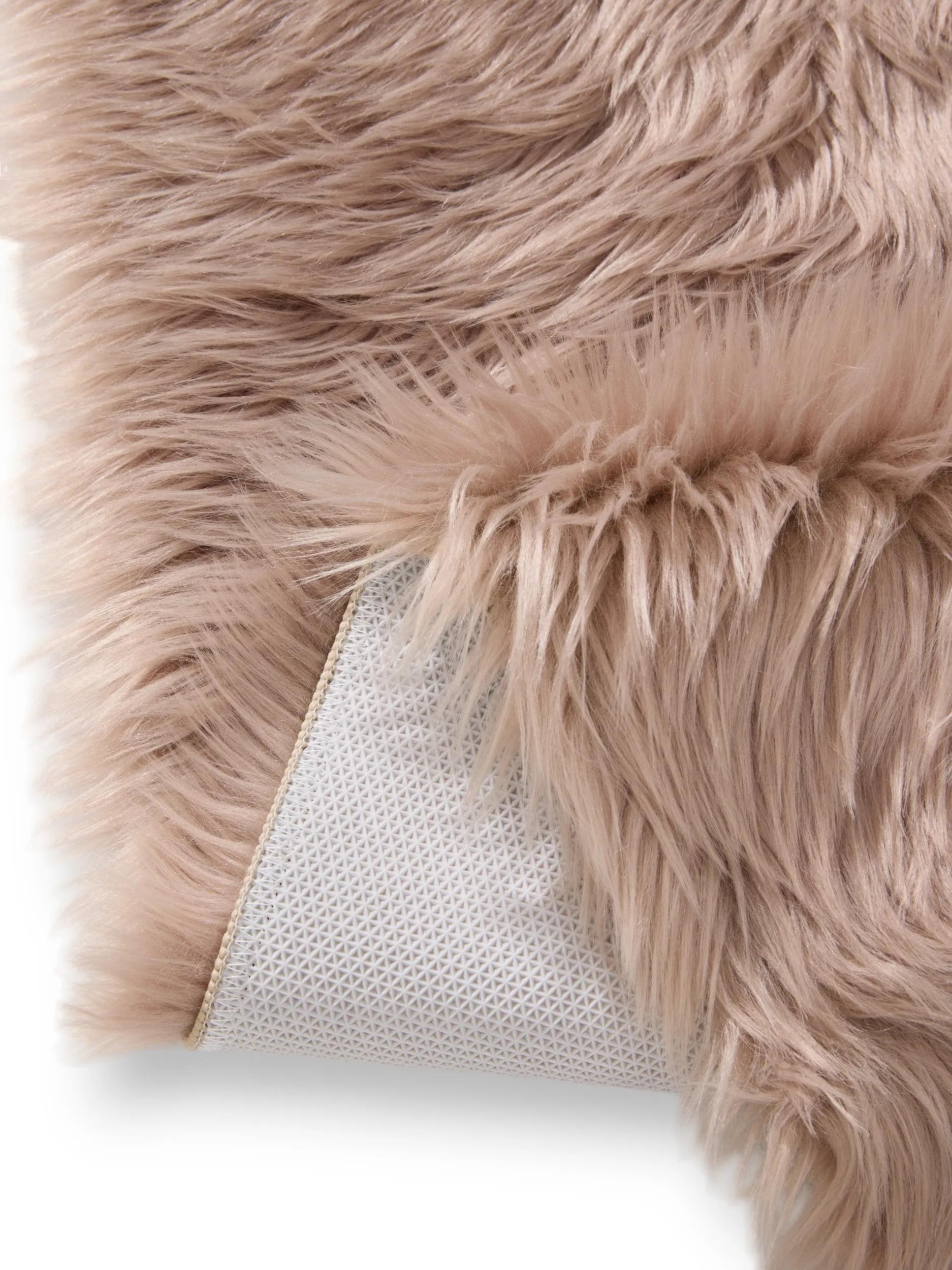 Washable Shaggy Rug Nanuk Beige