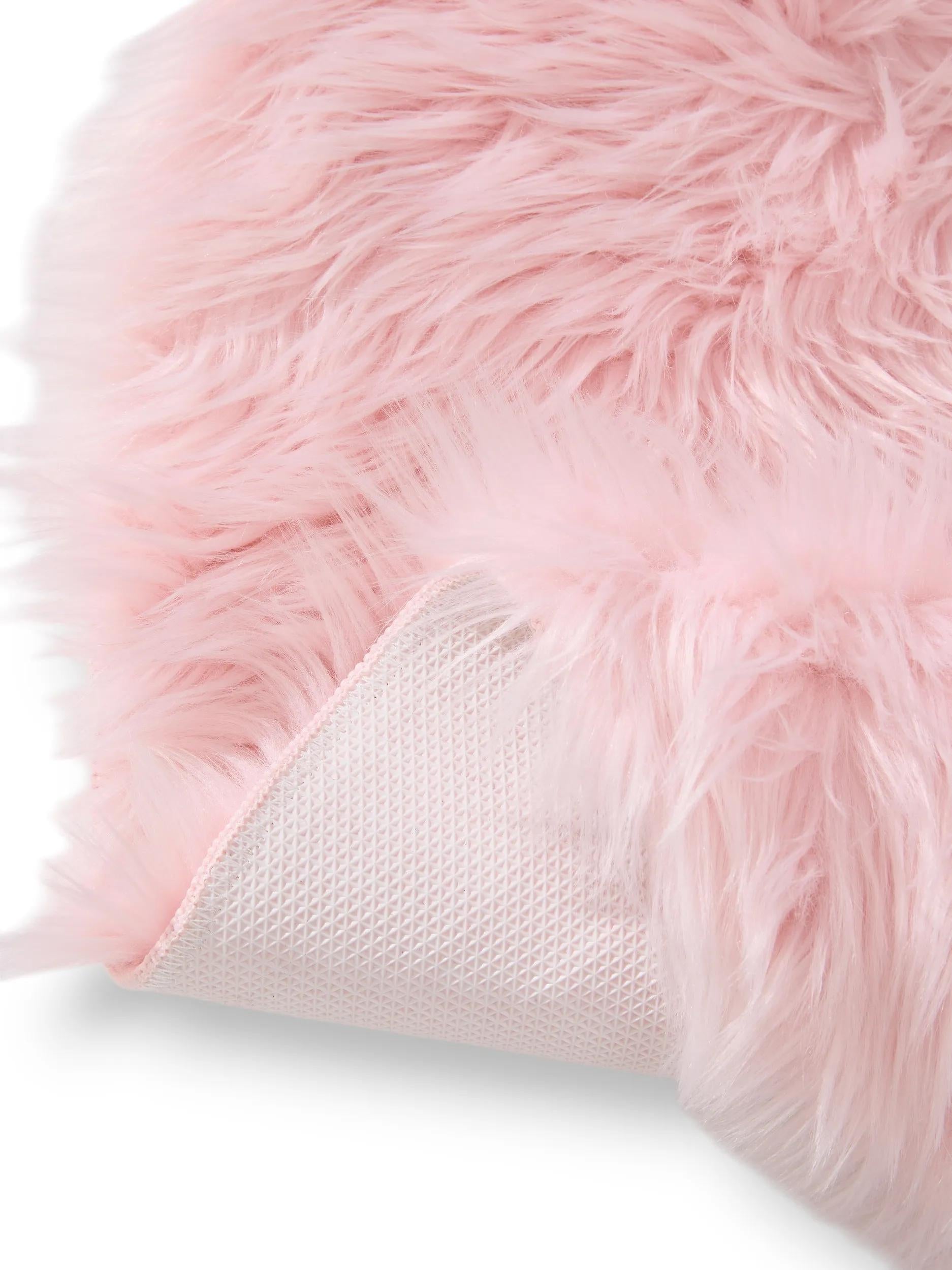 Washable Shaggy Rug Nanuk Pink