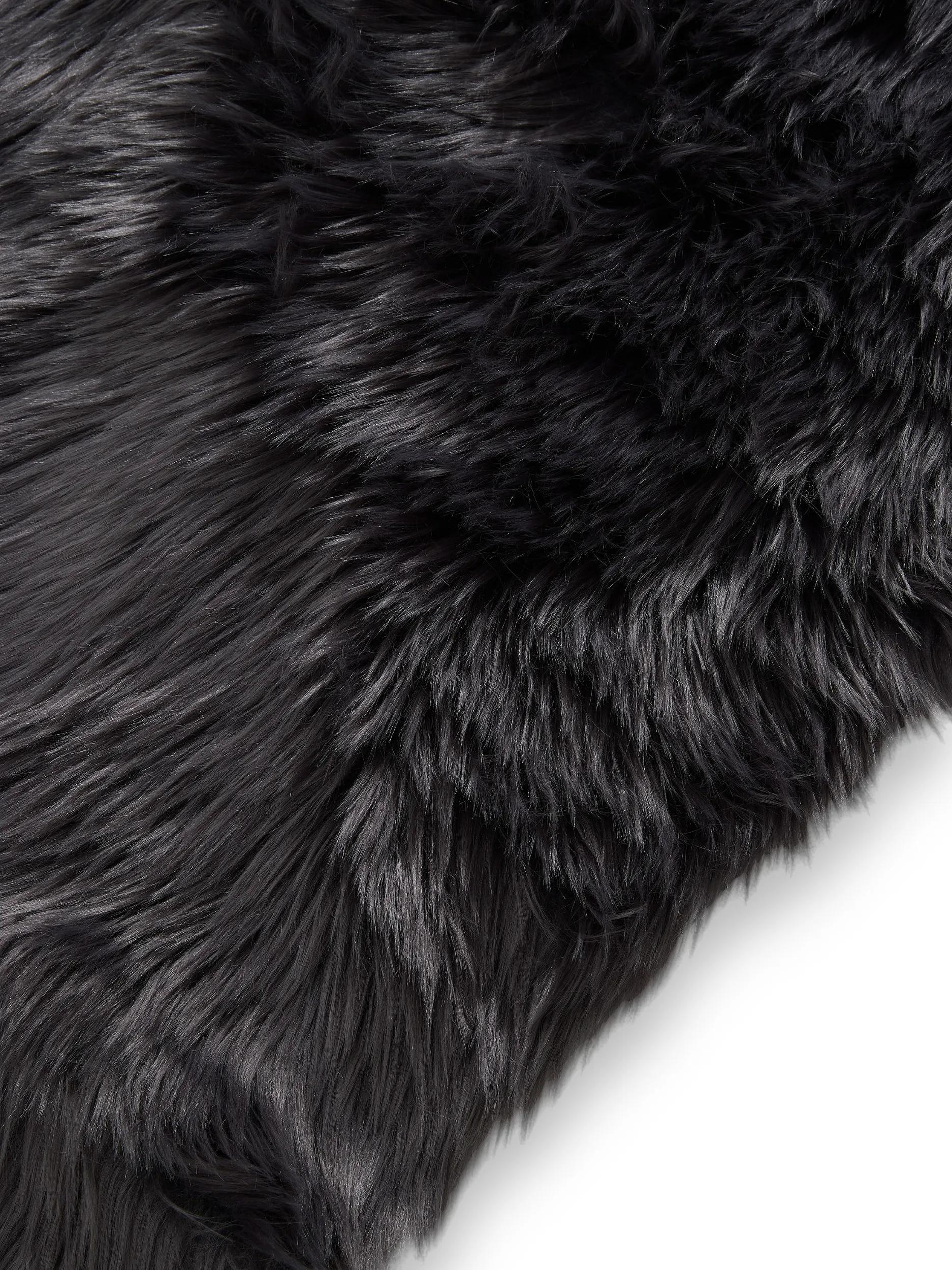 Washable Shaggy Rug Nanuk Charcoal