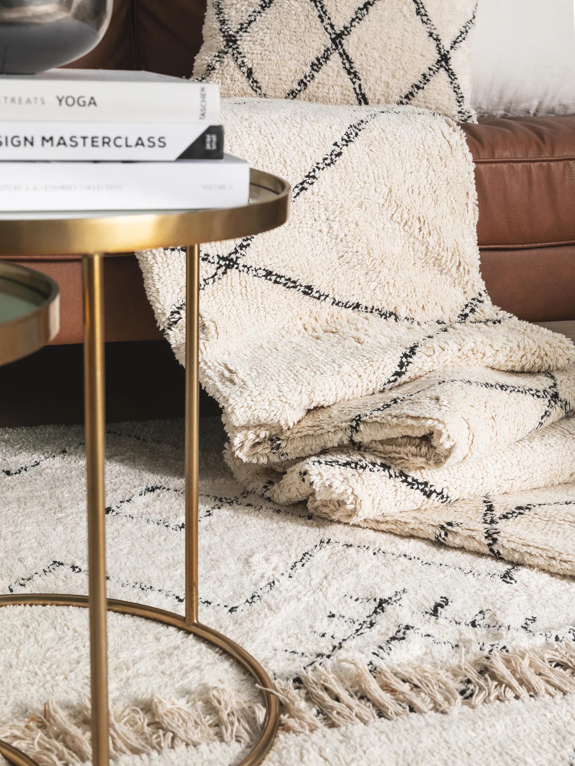 Washable Cotton Rug Naomi Cream