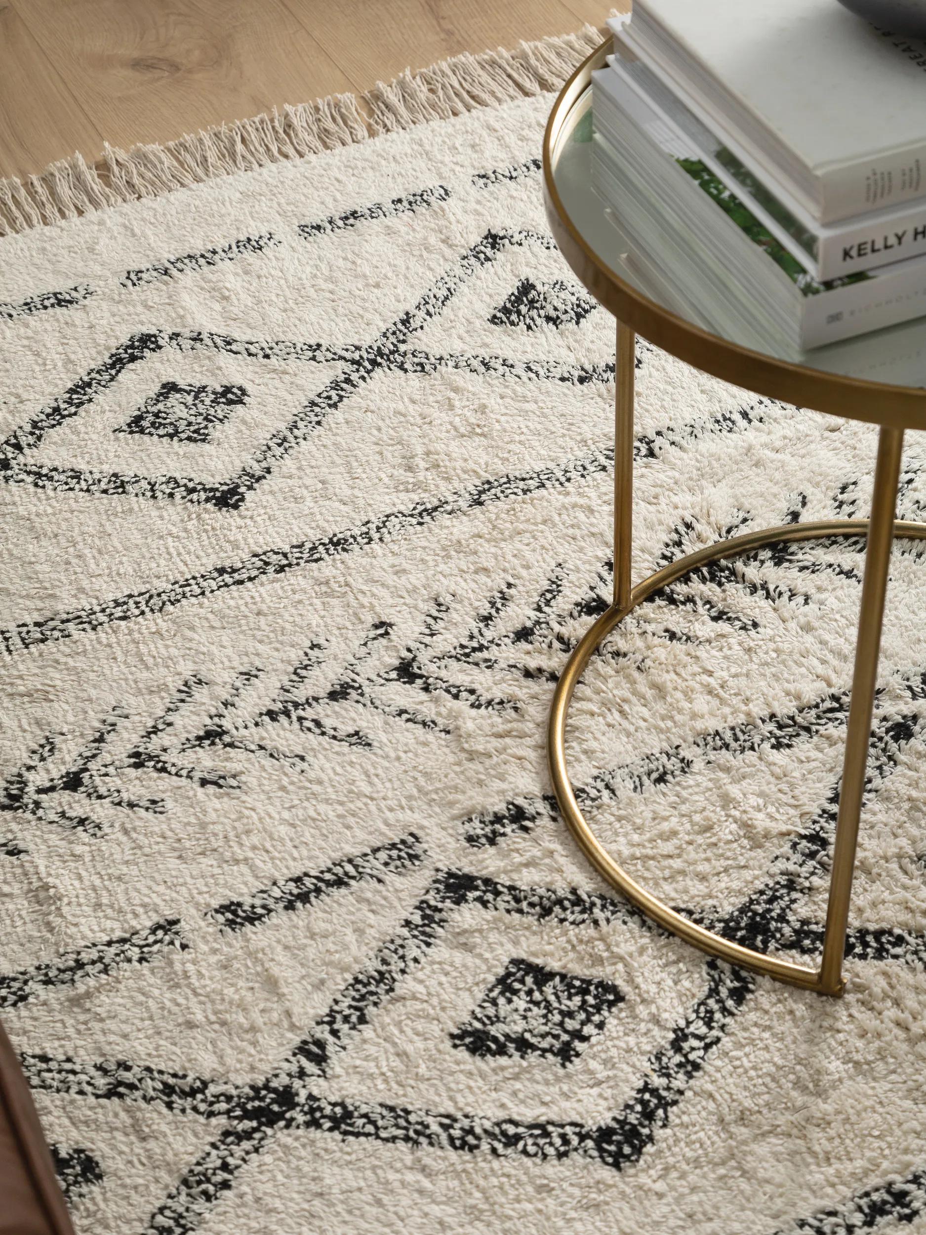 Washable Cotton Rug Naomi Cream
