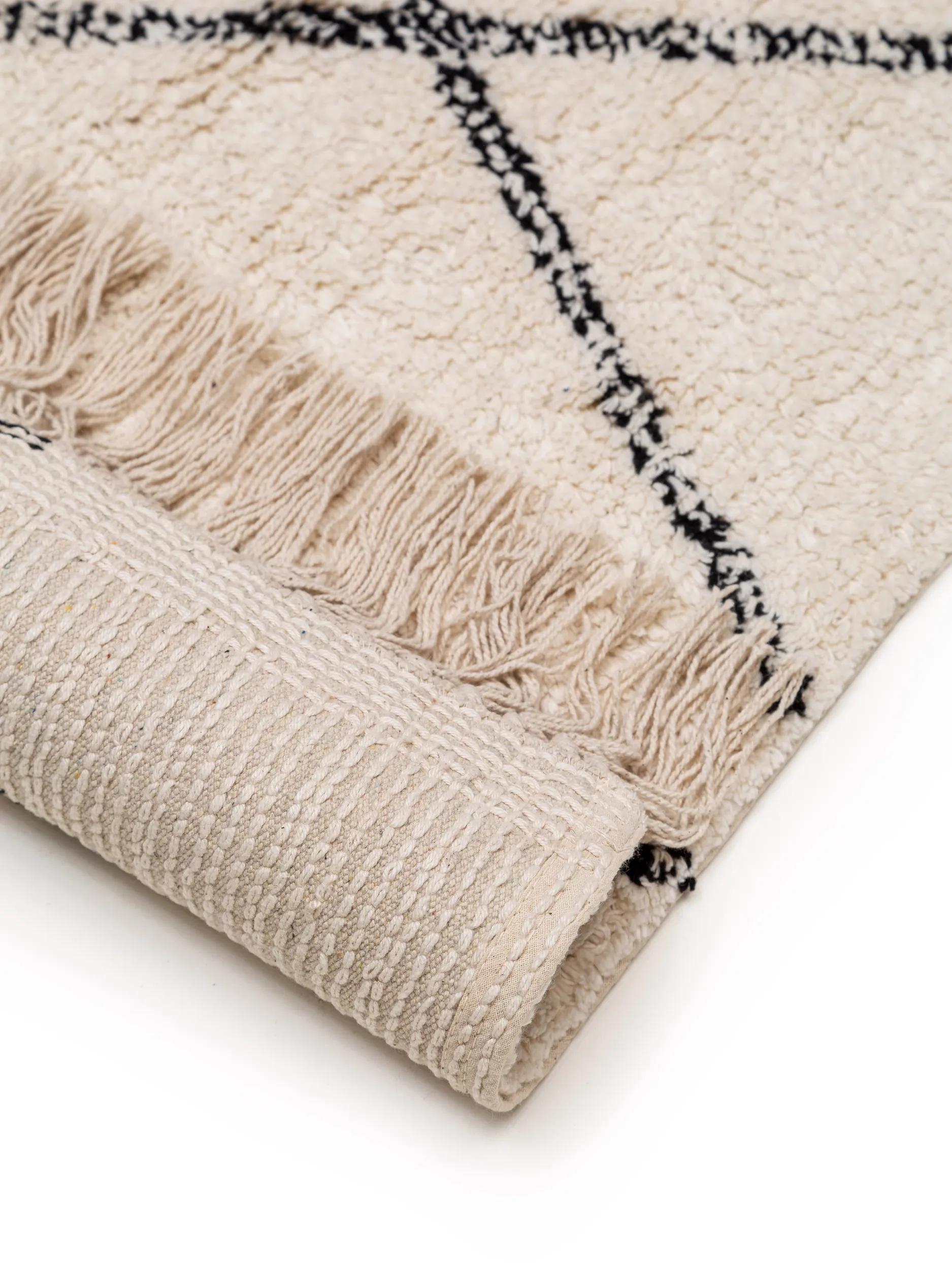 Washable Cotton Rug Naomi Cream