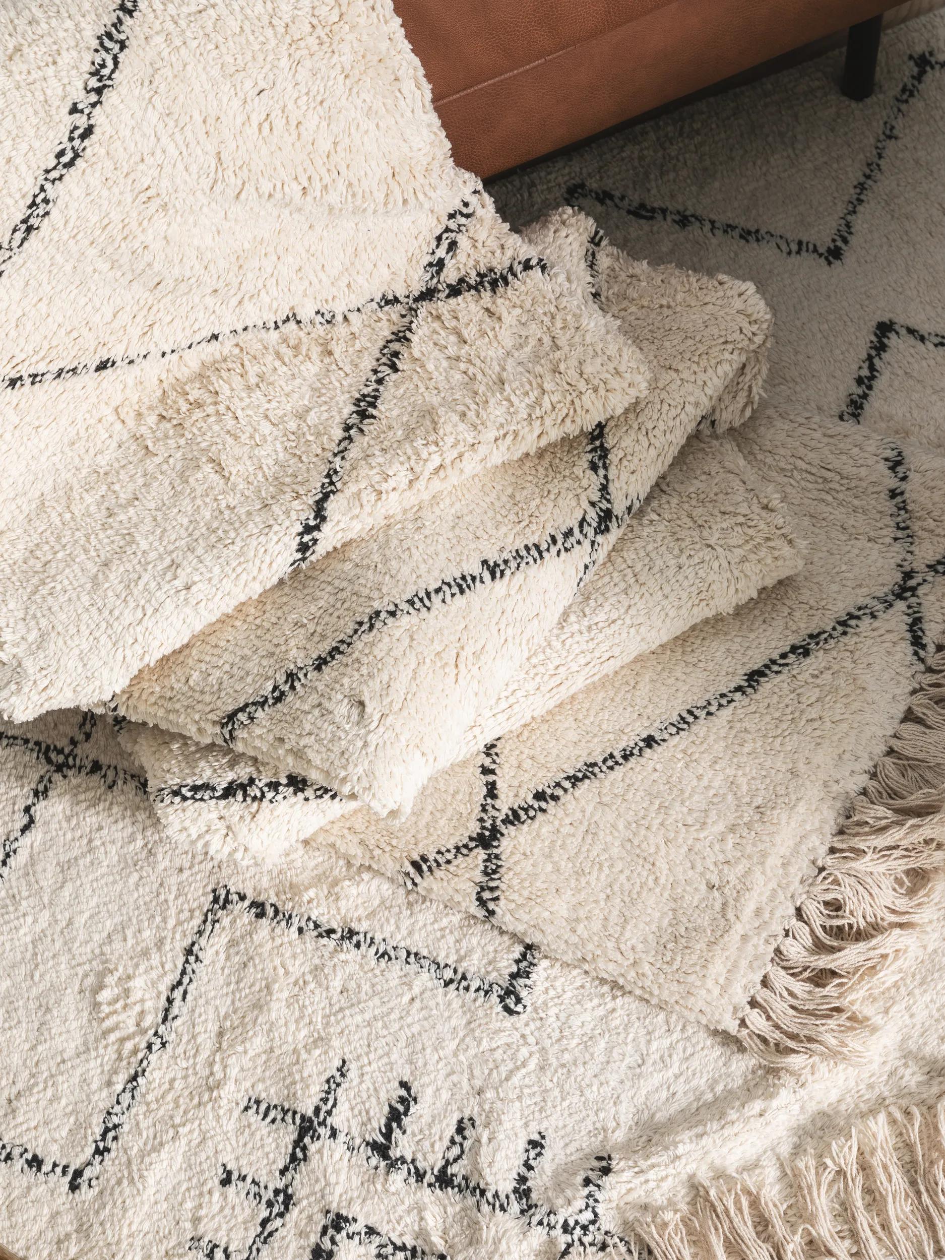 Washable Cotton Rug Naomi Cream