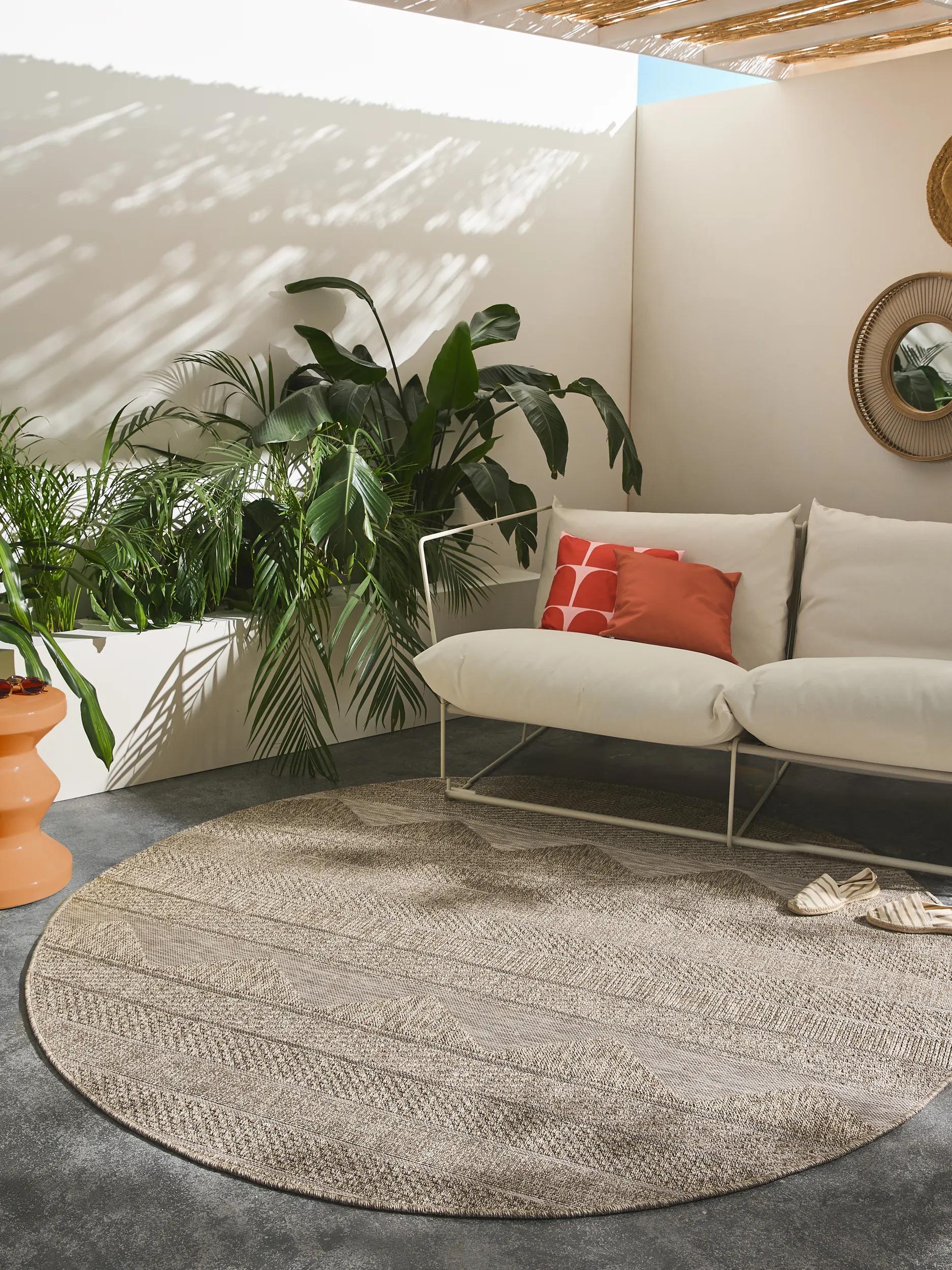 In- & Outdoor Rug Naoto Beige